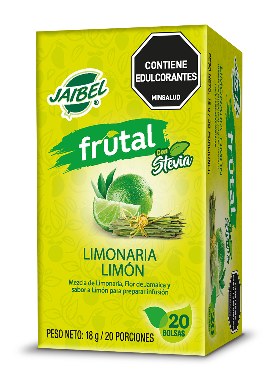 Aromática Jaibel Frutal Limón X20 