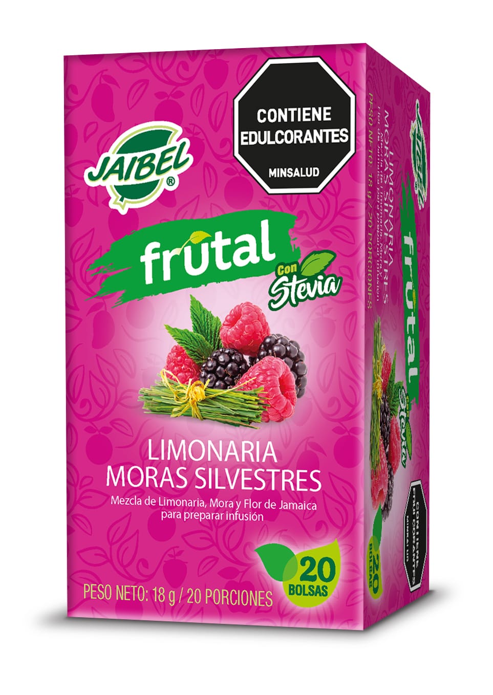 Aromática Jaibel Frutal limonaria moras silvestres X20