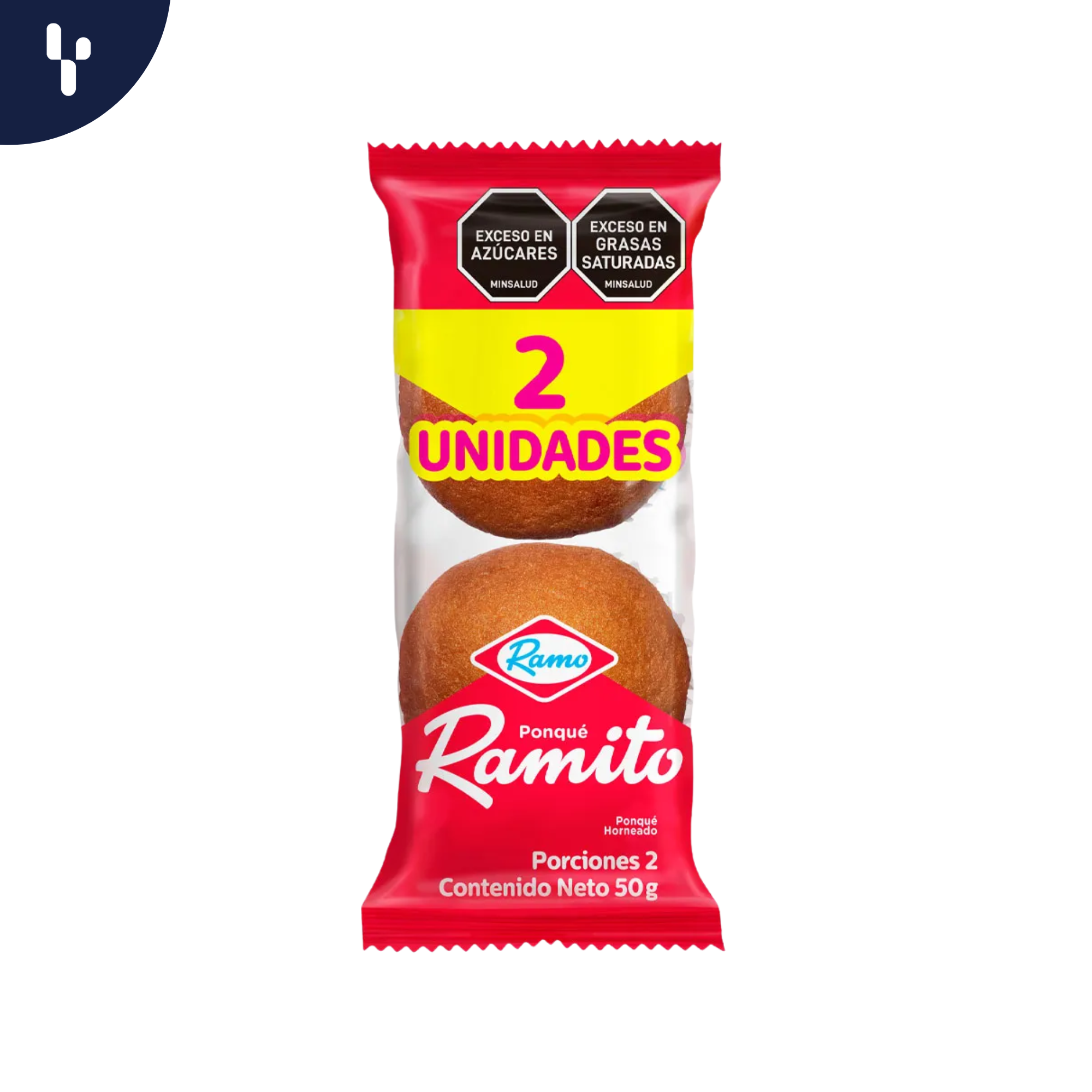 Ramito Ponque X2 Unidades 
