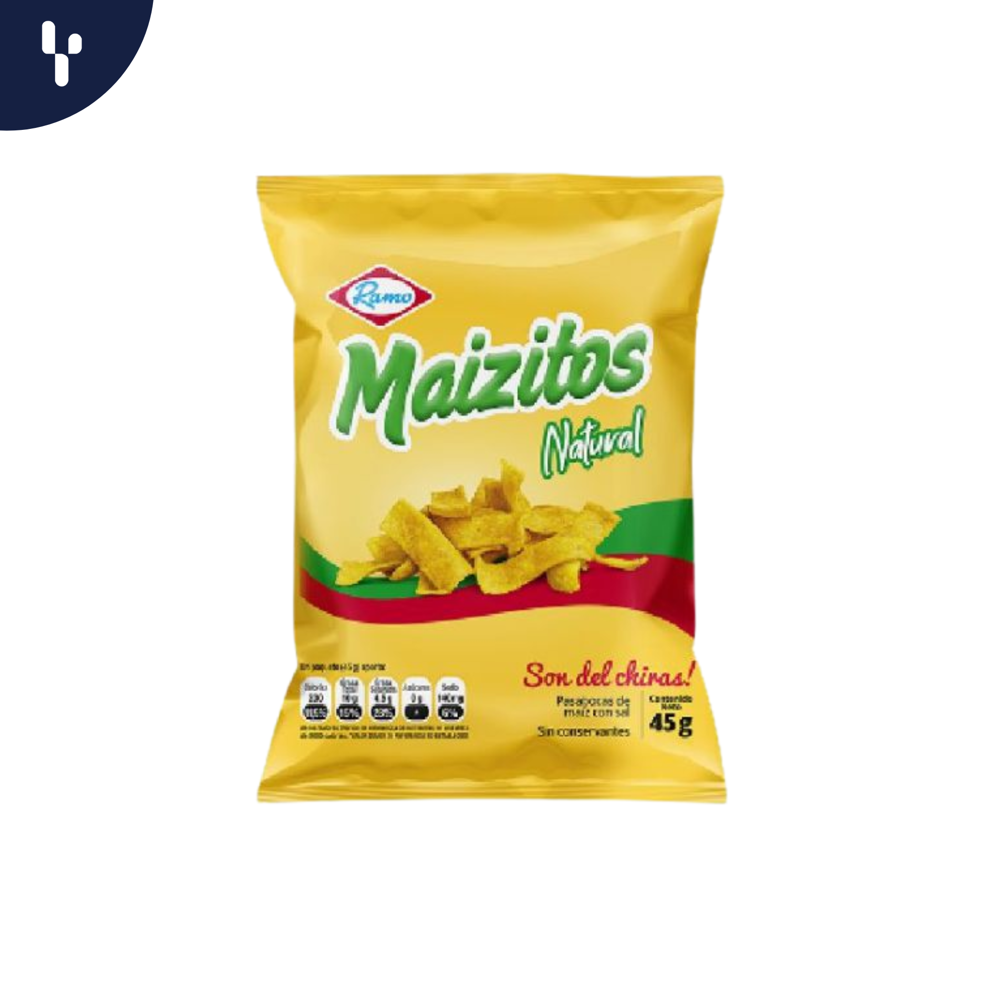 Maizitos Natural Ramo 45G