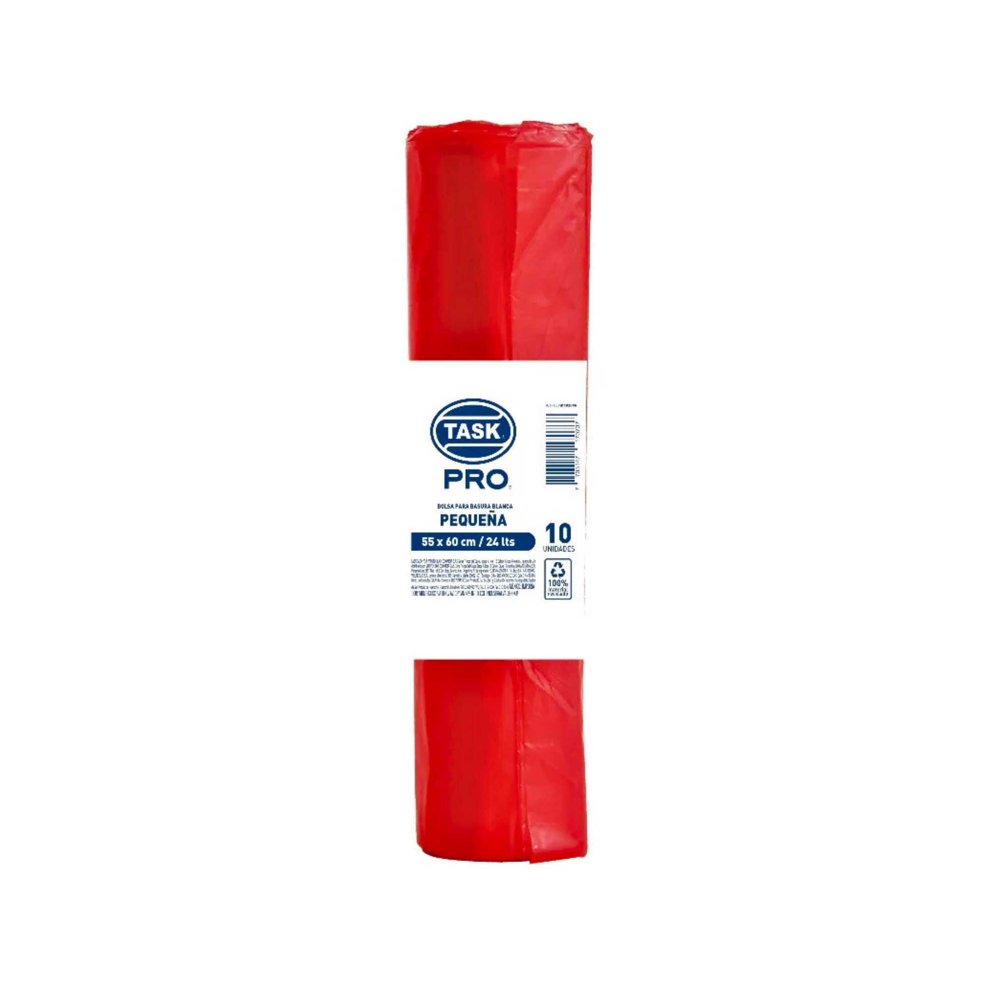 Bolsa rollo Task Roja 55X60X10 PQX10