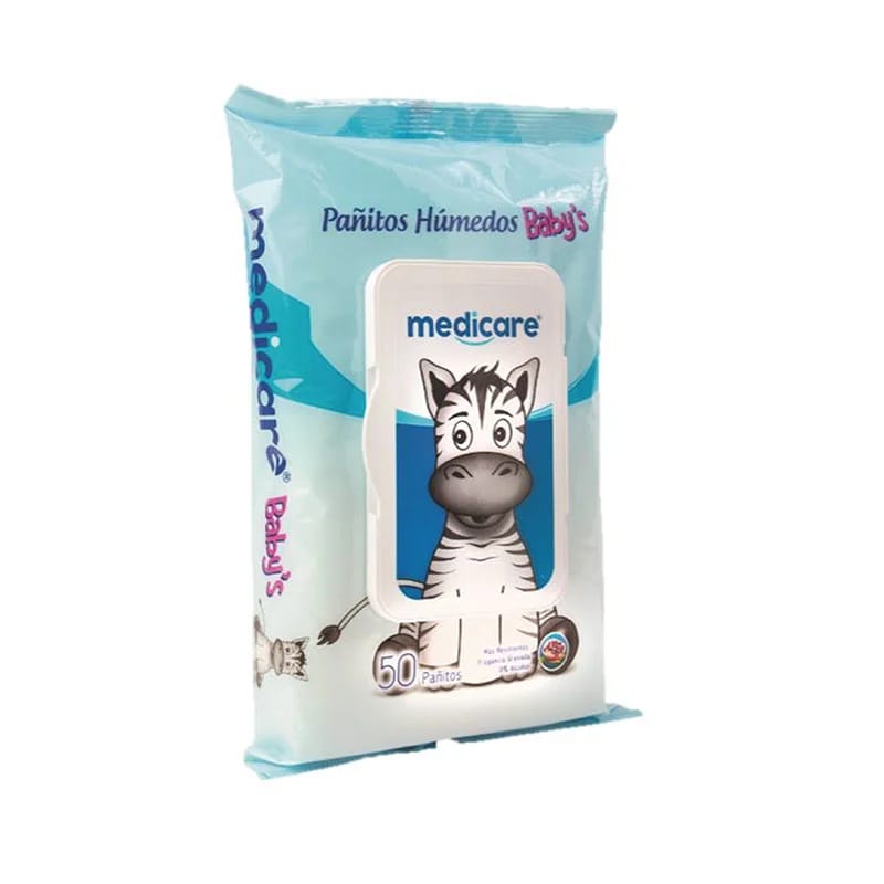 Pañitos húmedos Babys Medicare X50