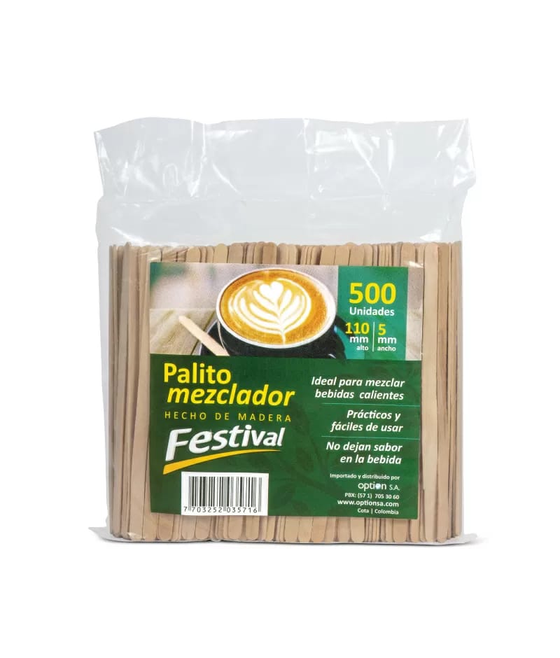 Mezclador de madera plano X500 und Festival