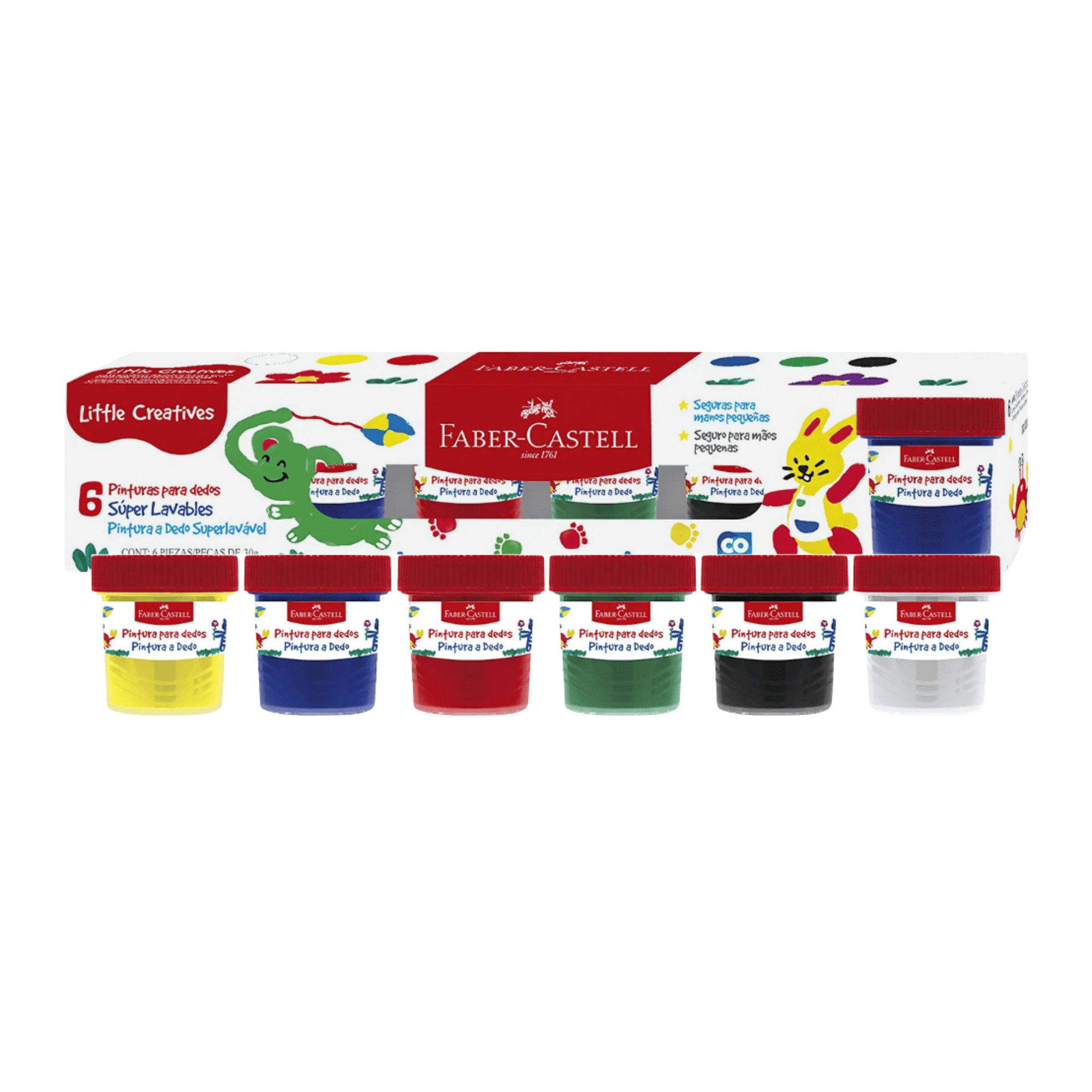 Pintudeditos Faber Castell X6 