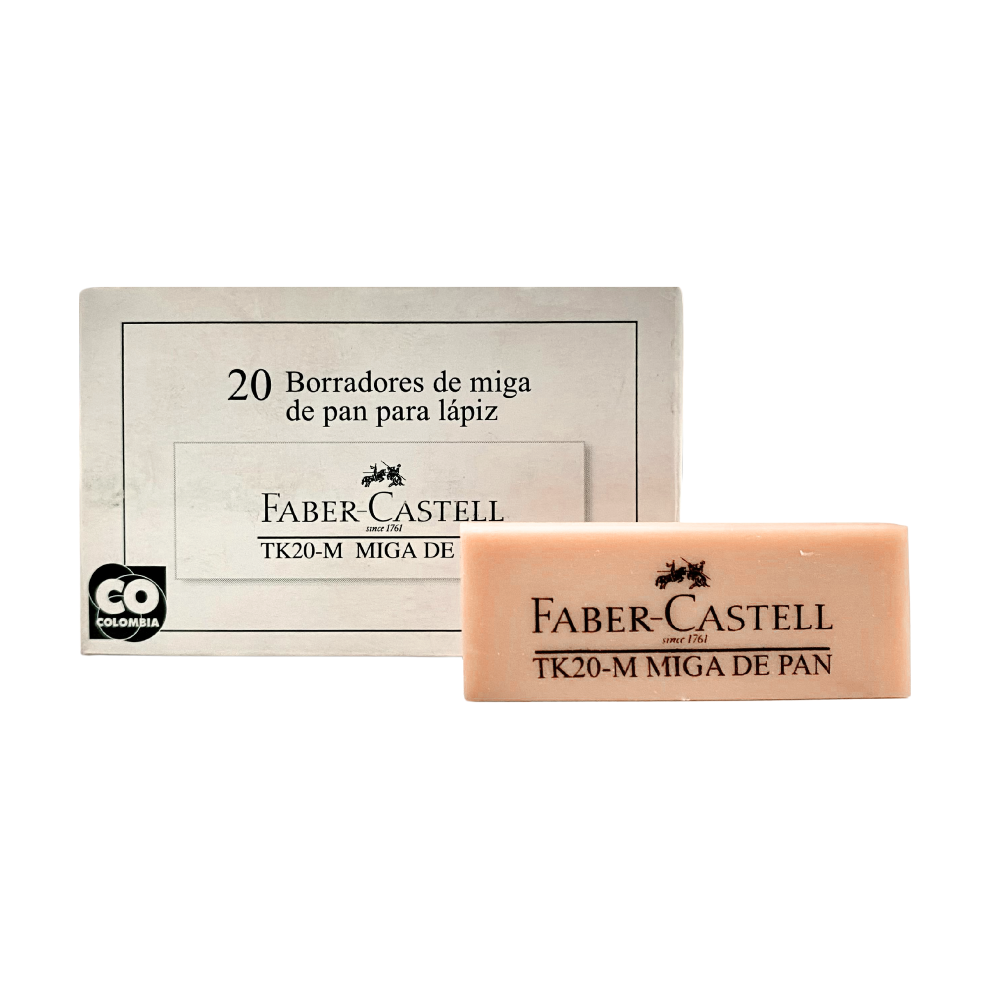 Borrador Faber Castell miga de pan TK-20M 
