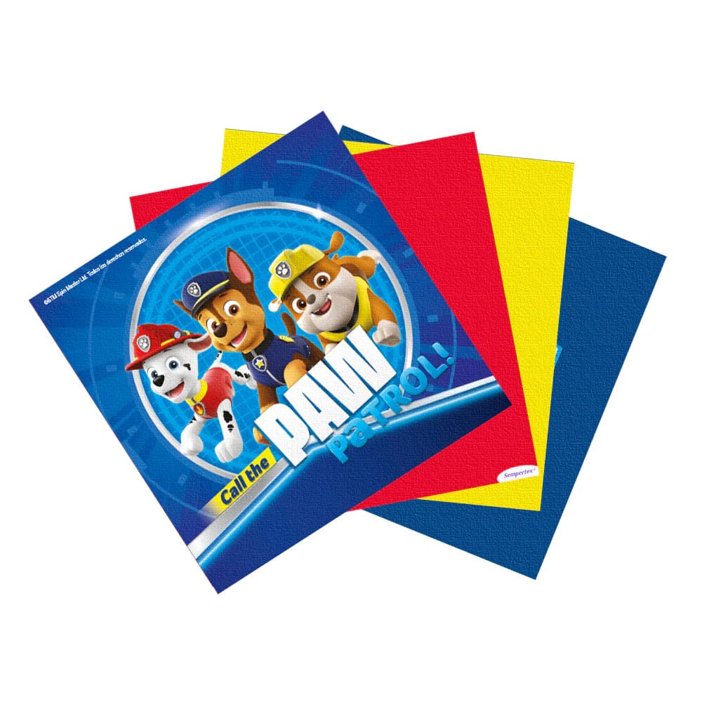 images Servilletas Paw Patrol Paquete X16 Sempertex - Imagen 1