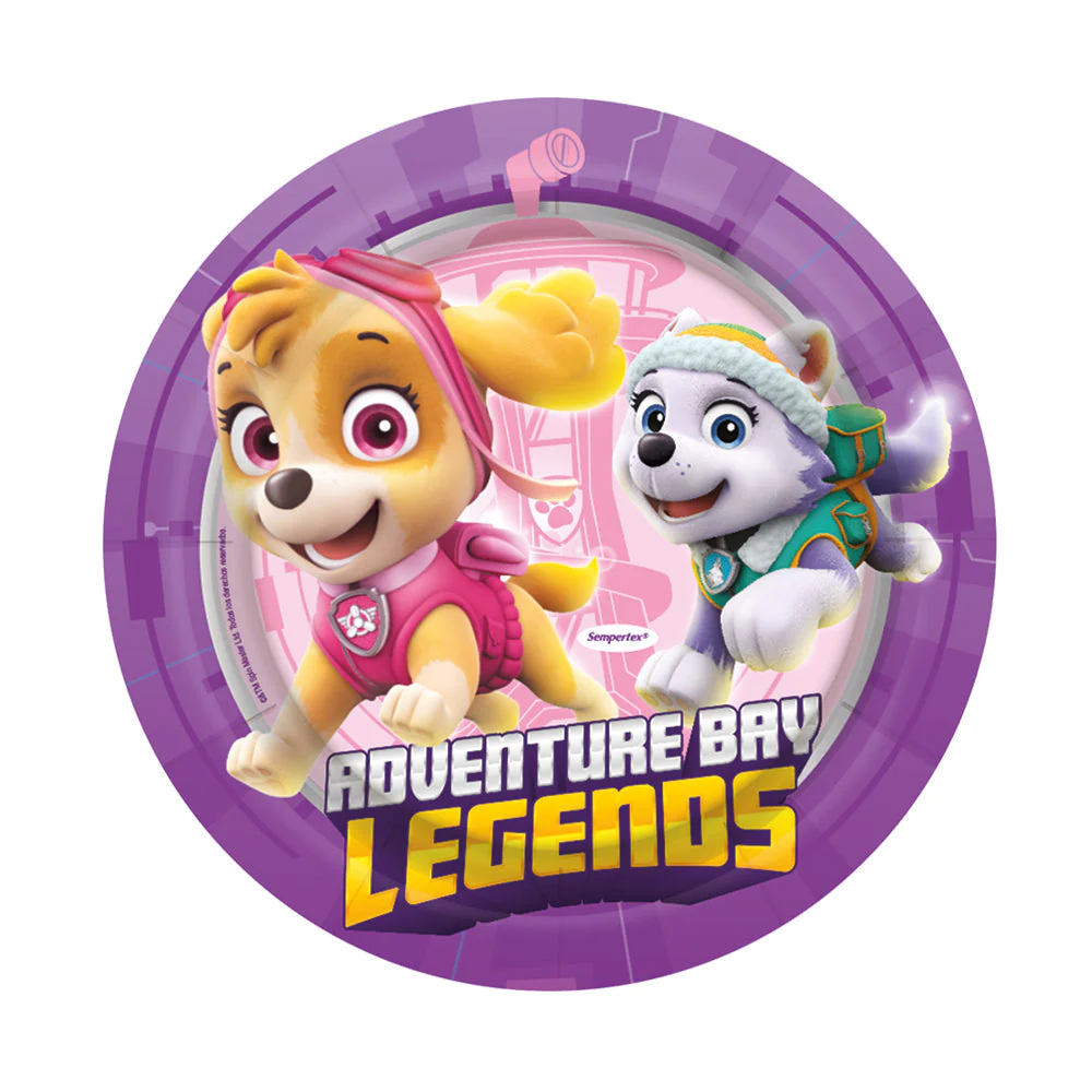 Plato Paw Patrol niña Sempertex