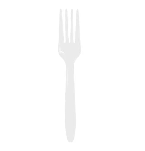 Tenedor deluxe oxo blanco X12