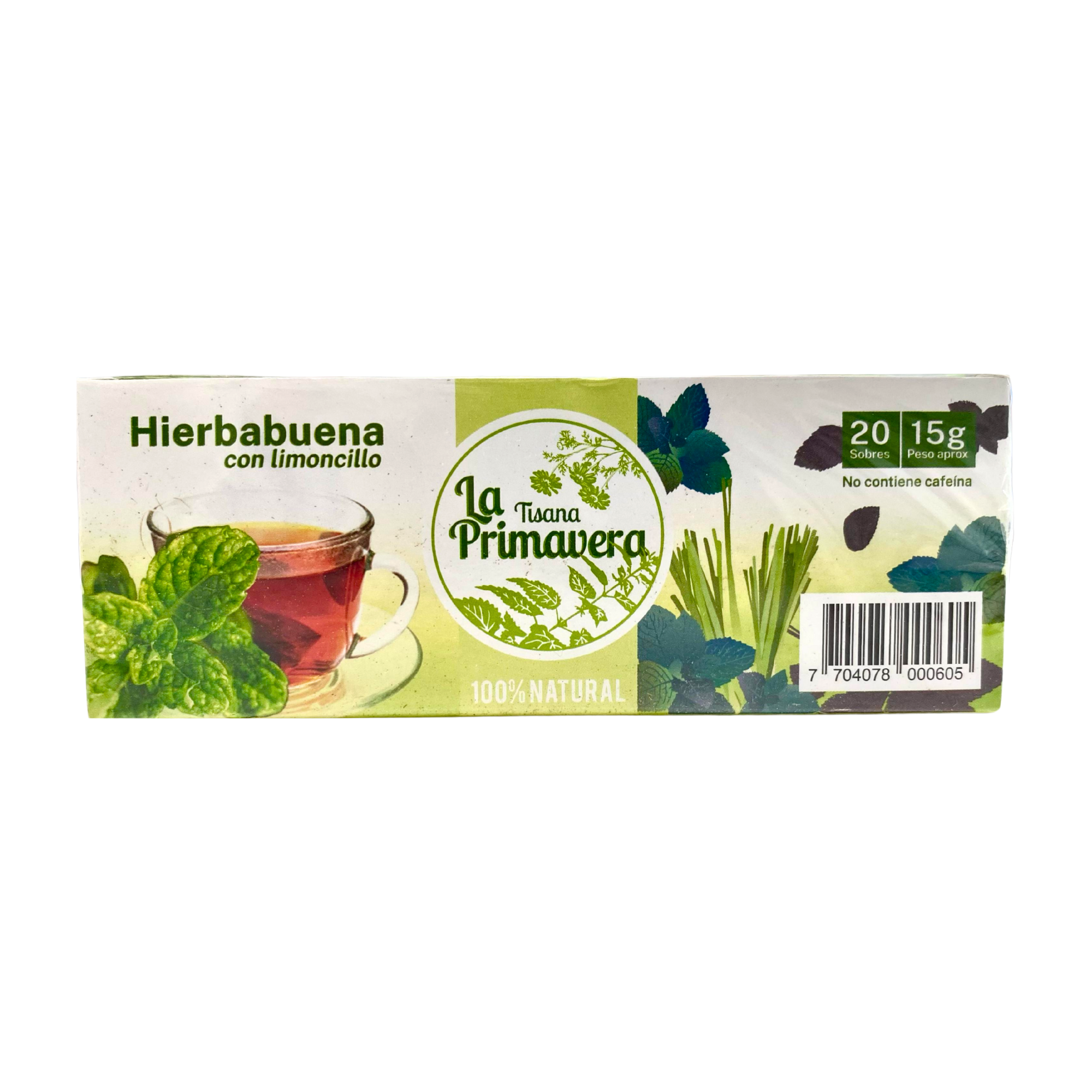 Aromática Primavera Yerbabuena X20 Sobres