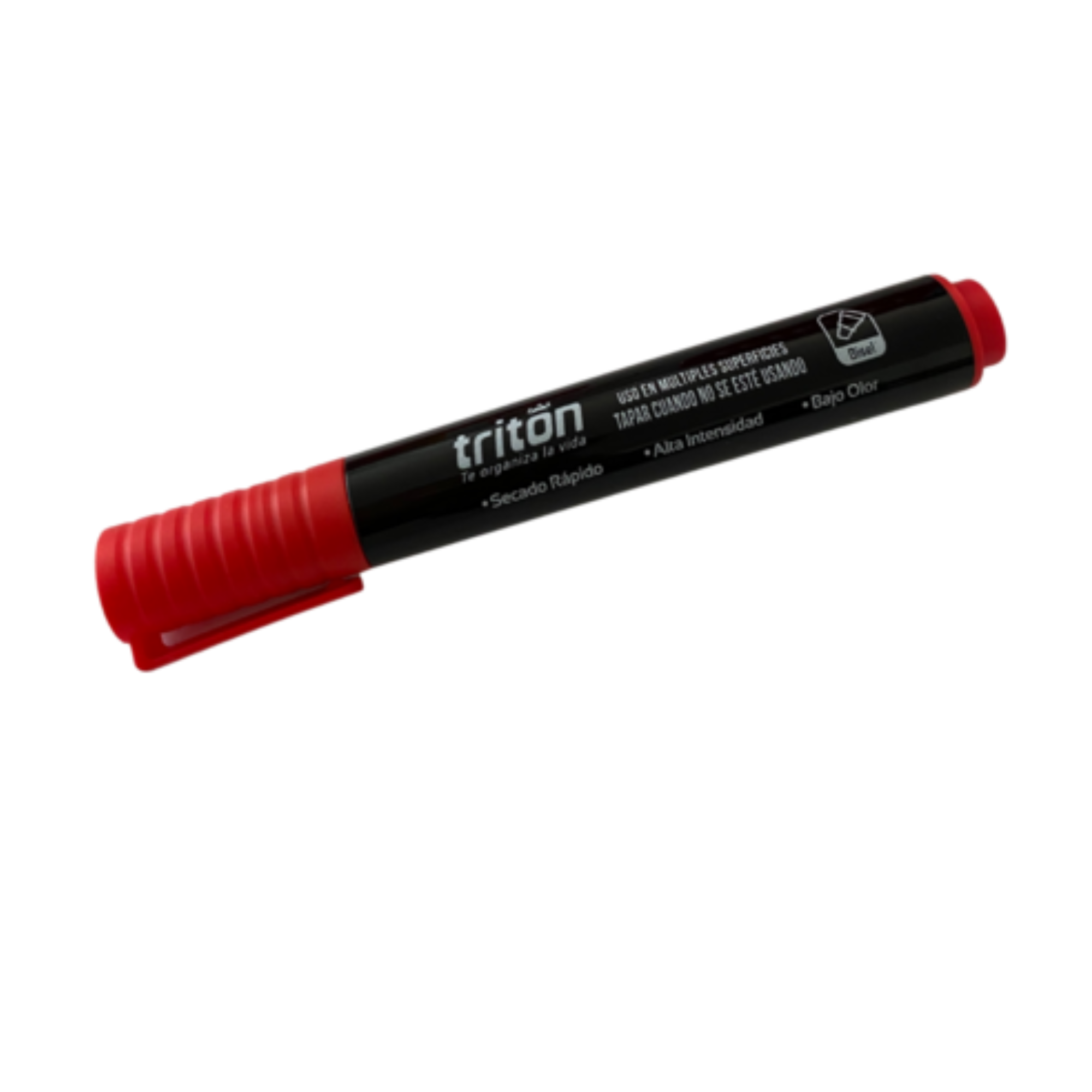 Marcador Tritón Rojo Permanente 