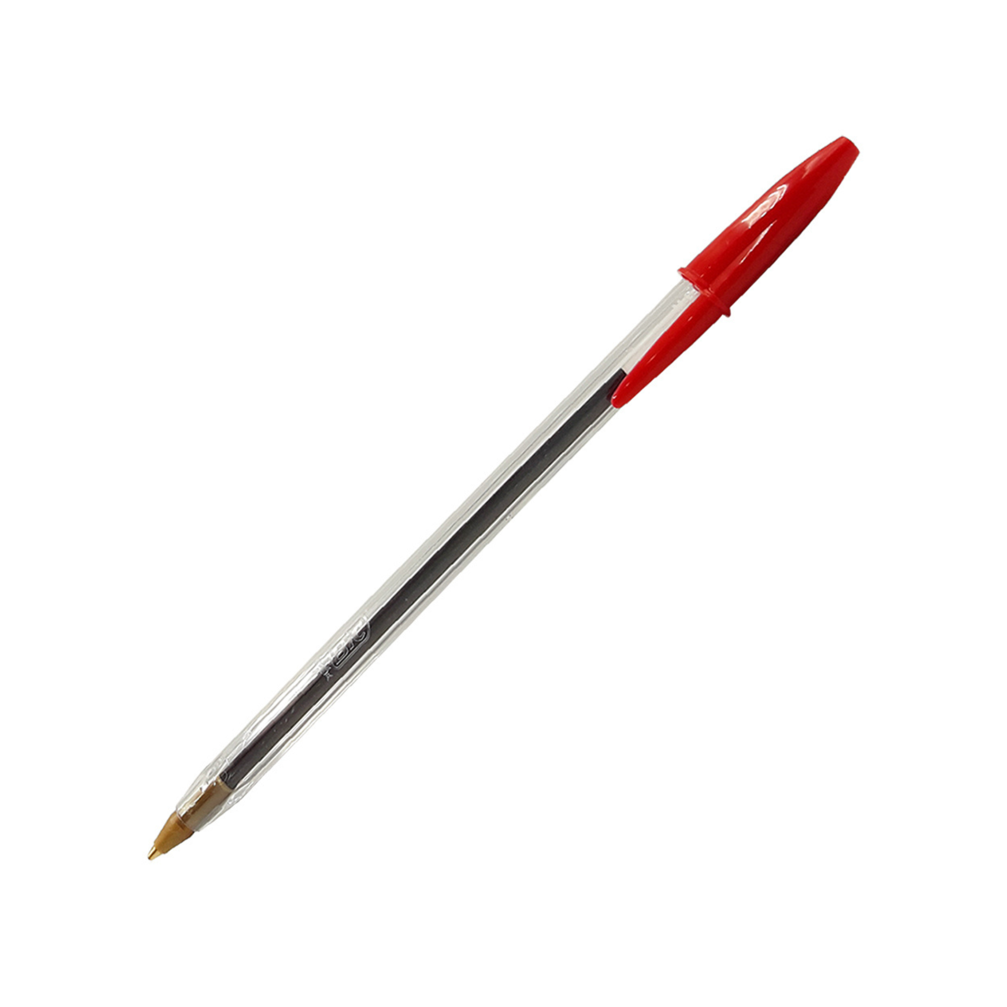 Bolígrafo Triton Rojo Hexagonal 1MM