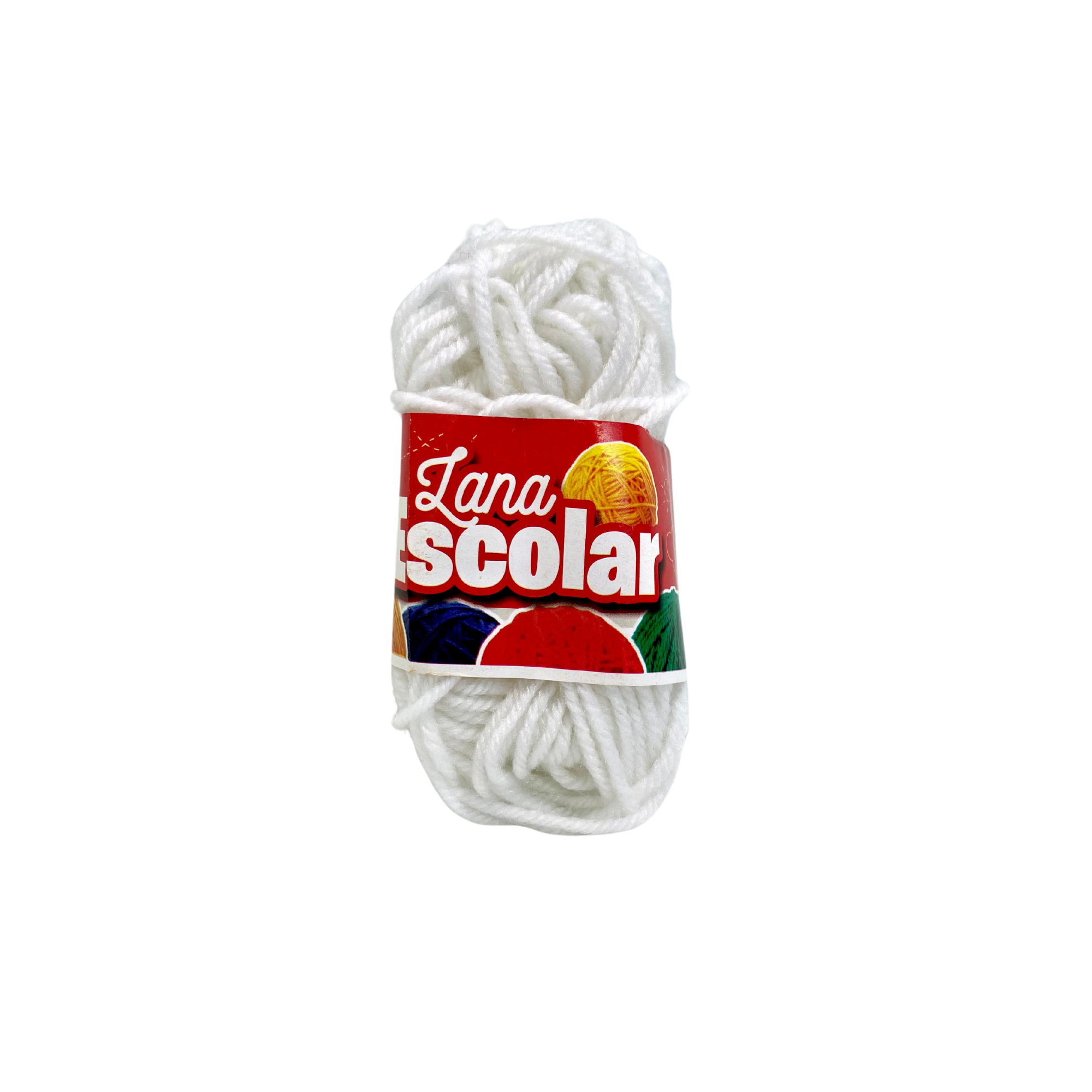 Lana Escolar Marfil Blanco