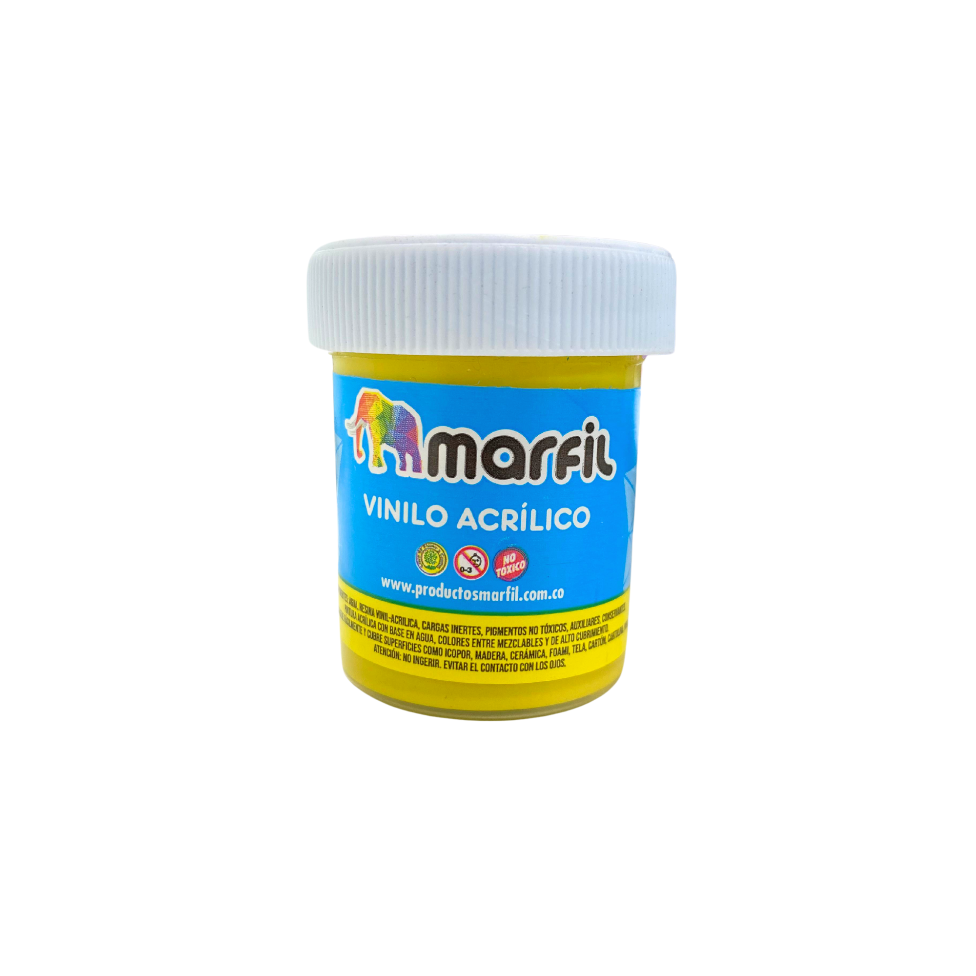 Vinilo Acrilico Marfil 33G Amarillo