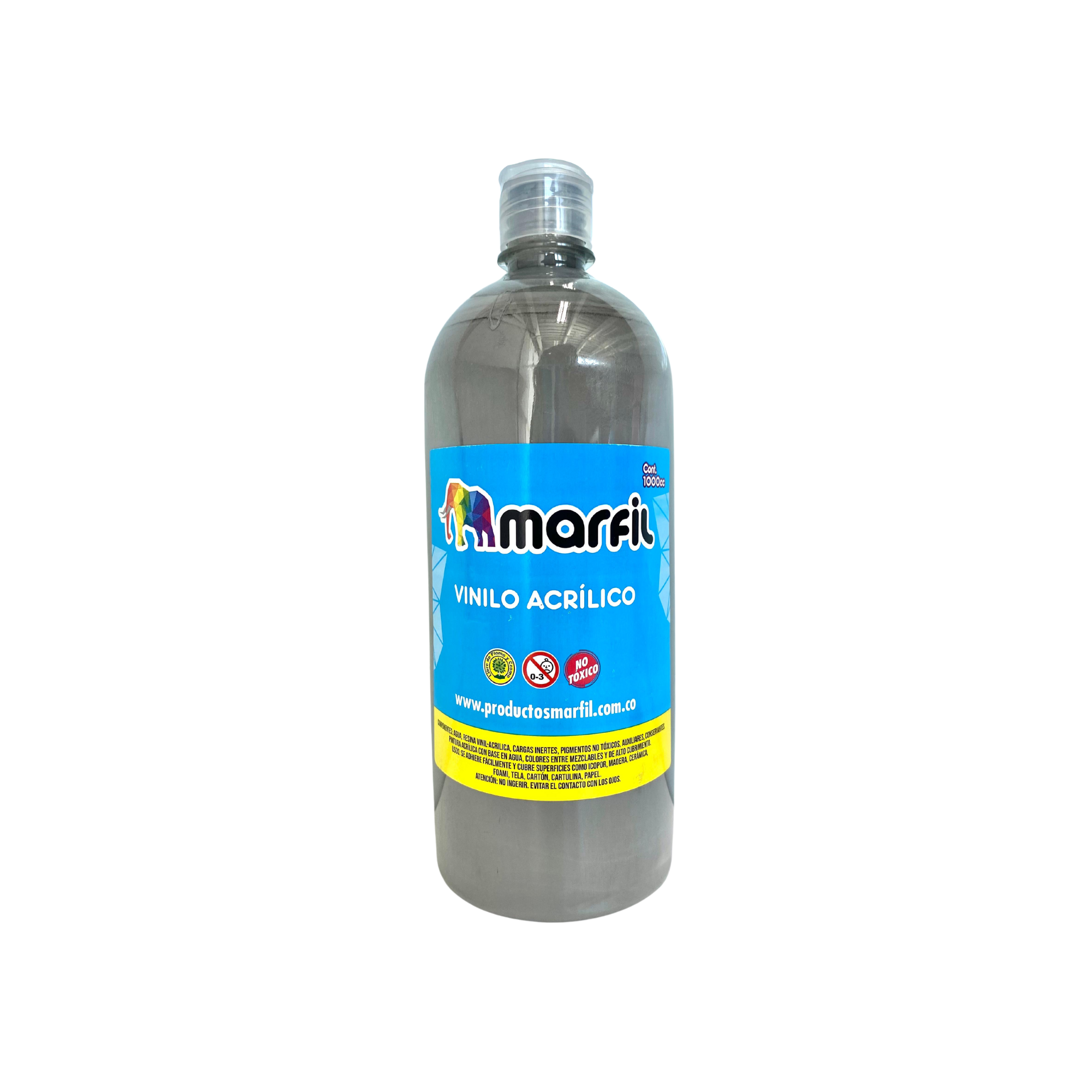 Vinilo Acrilico Marfil 1000CC Gris 
