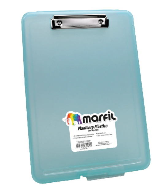 Tabla de apoyo Marfil con deposito planillero