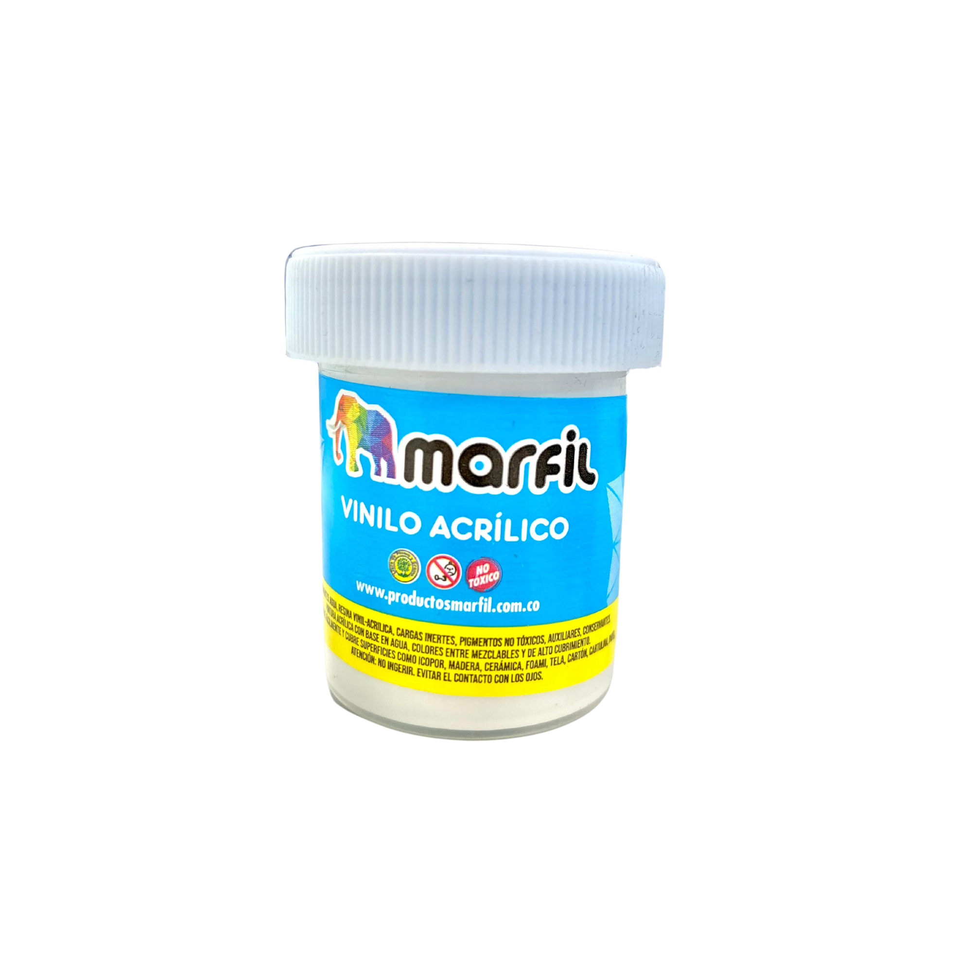 Vinilo Acrilico Marfil Blanco 33G 