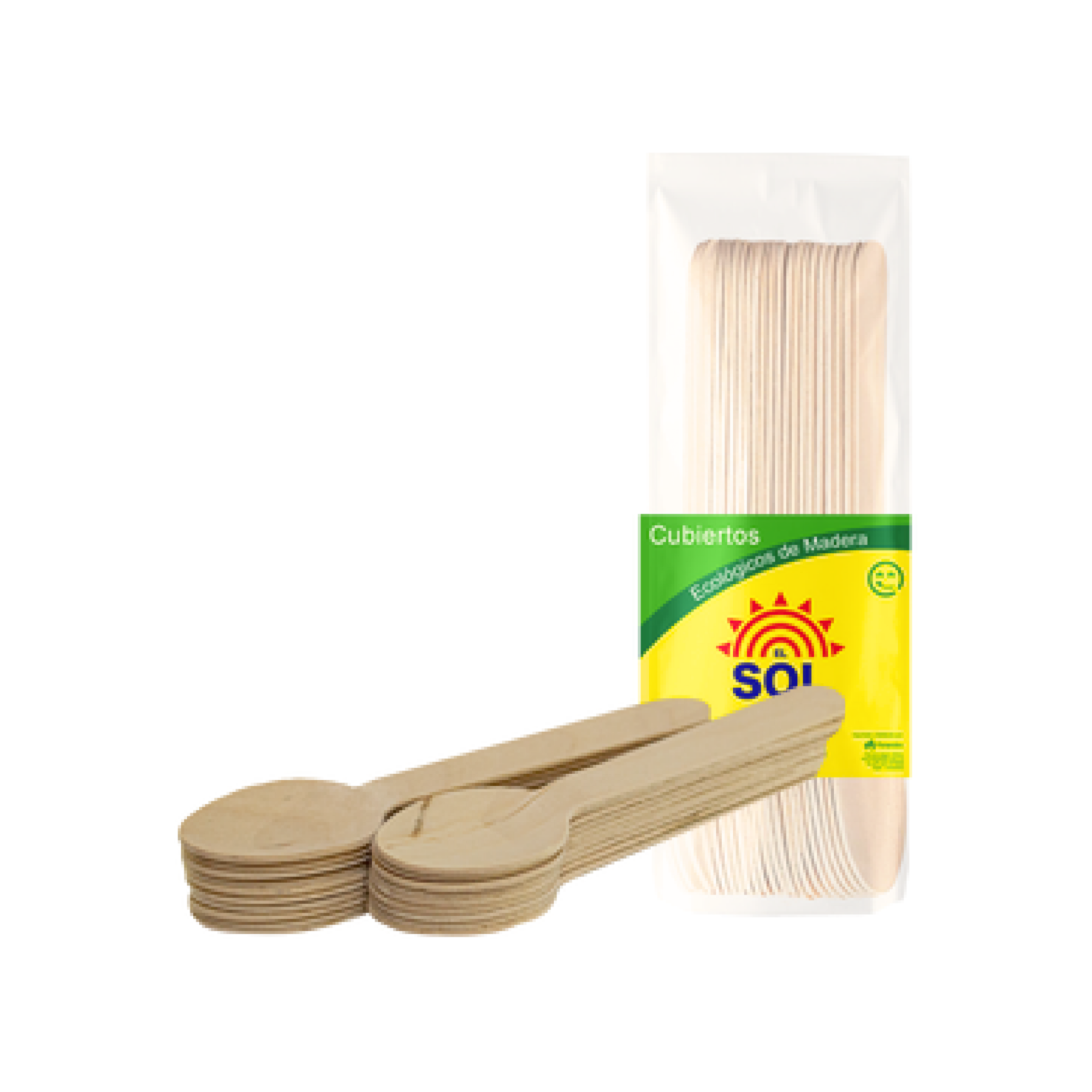Cuchara de madera El sol X20 Grande 