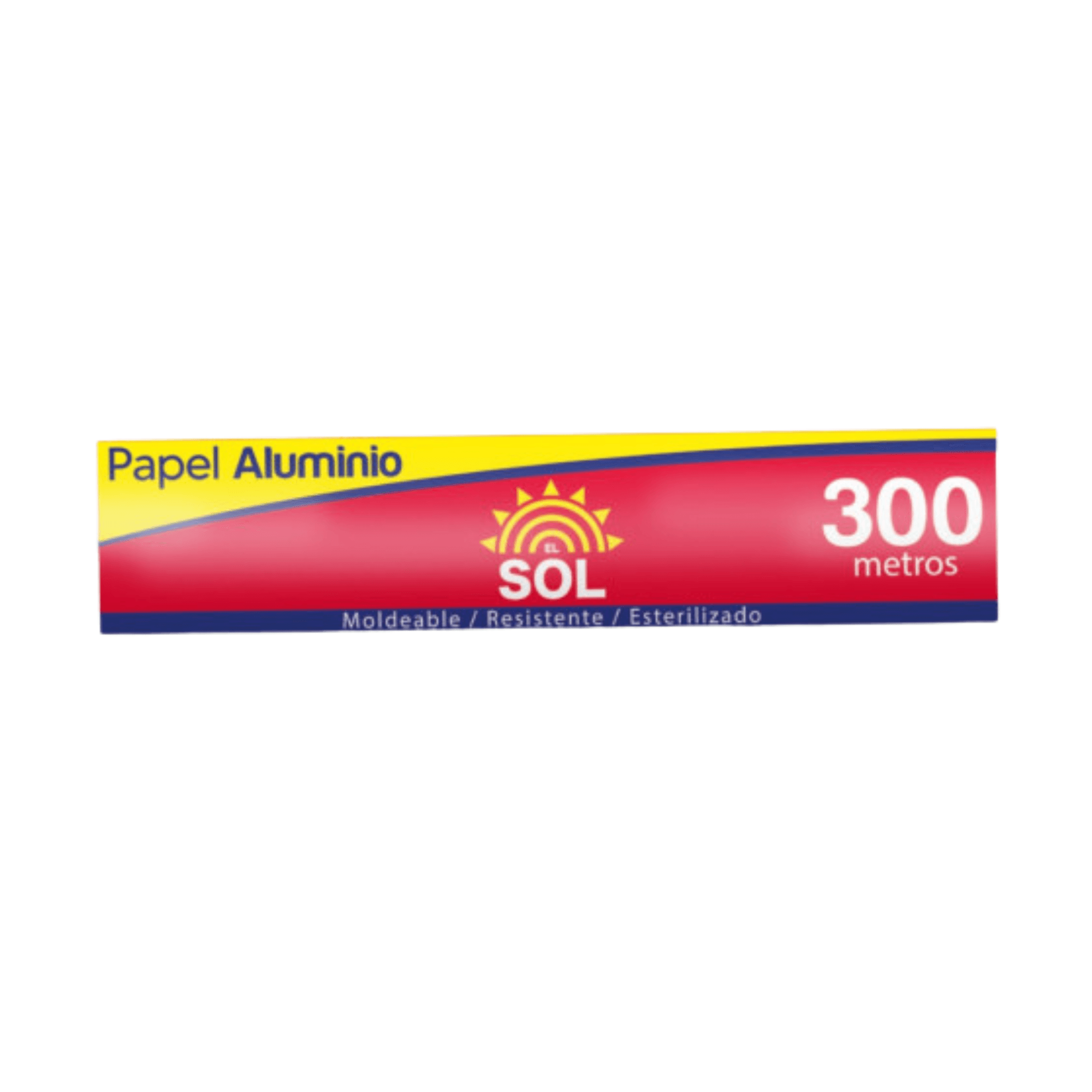 Papel aluminio 300mts El Sol