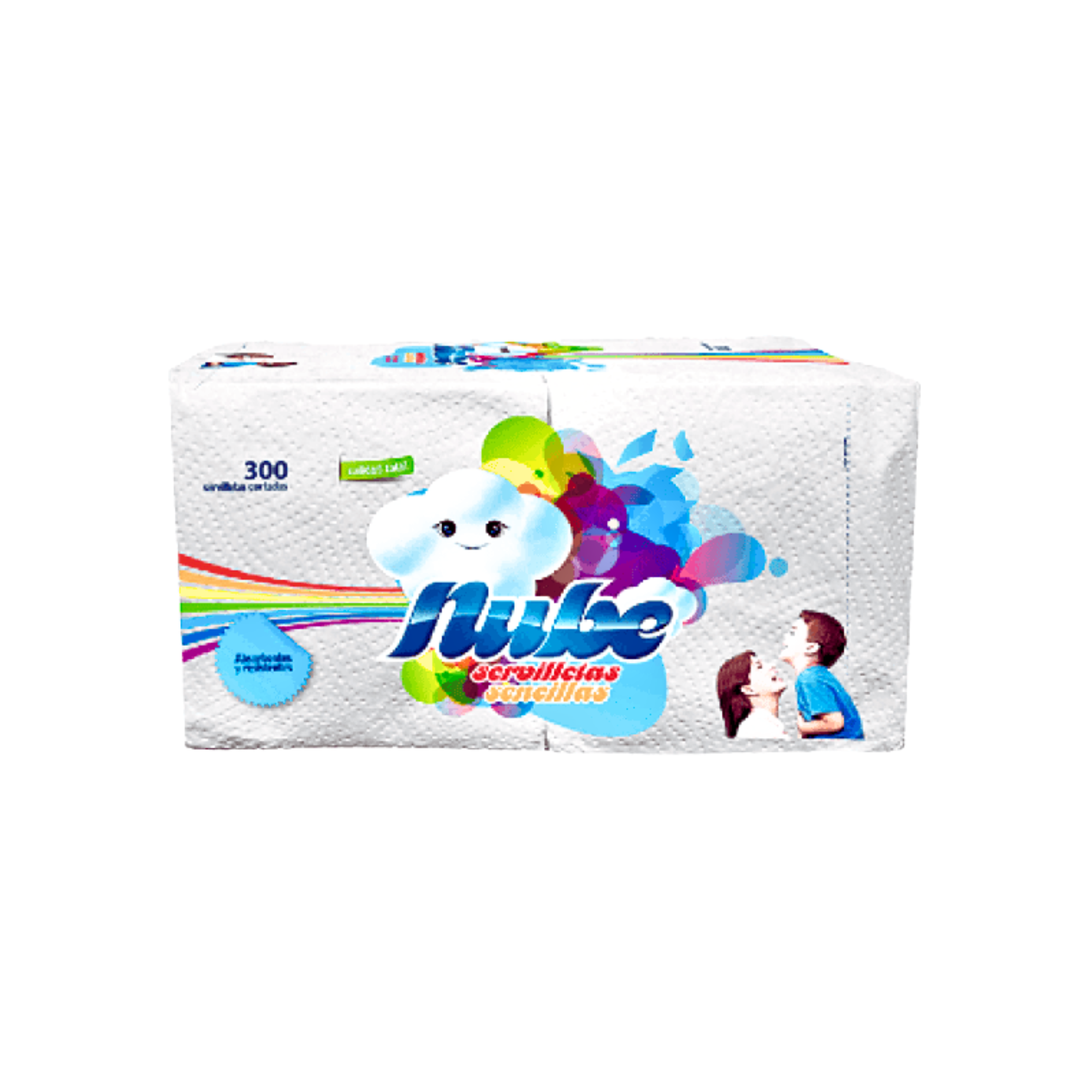Servilleta Nube X300 Blanca