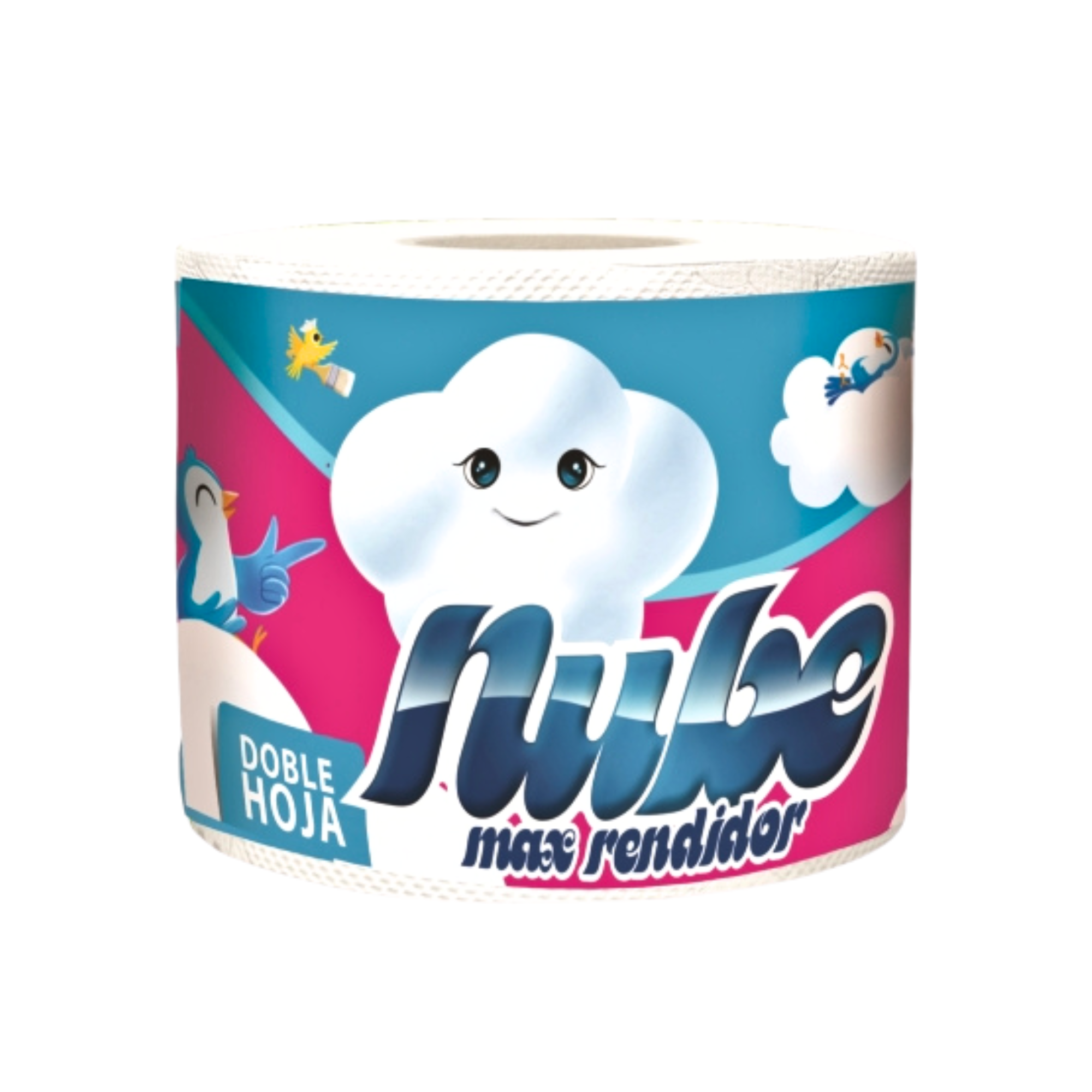 Papel higiénico Nube 30MTX1 Triple Hoja Blanco 