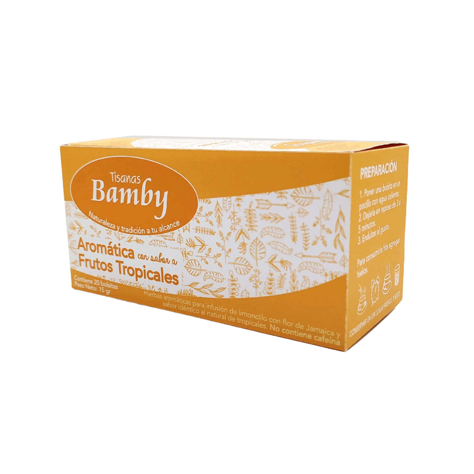 Aromática Bamby frutos tropicales X25