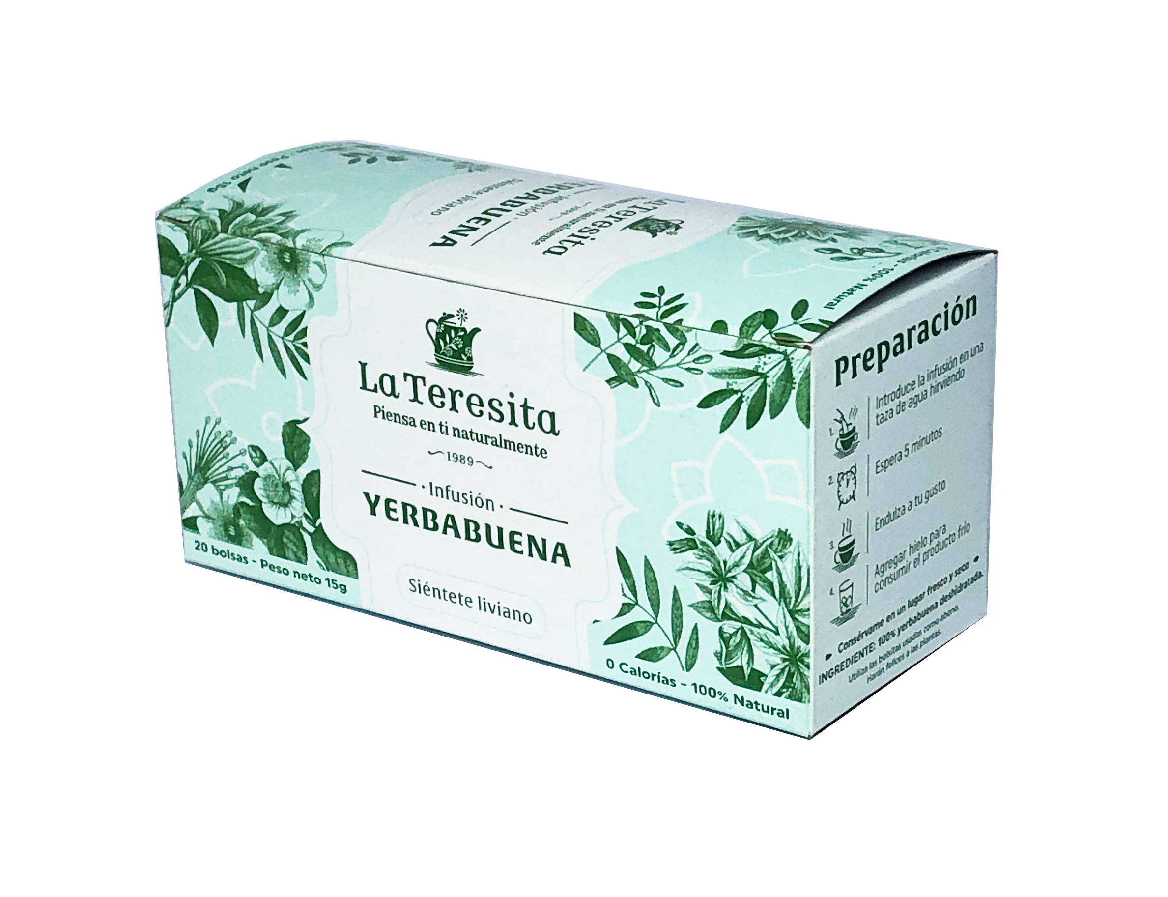 Aromática La Teresita Yerbabuena X20 