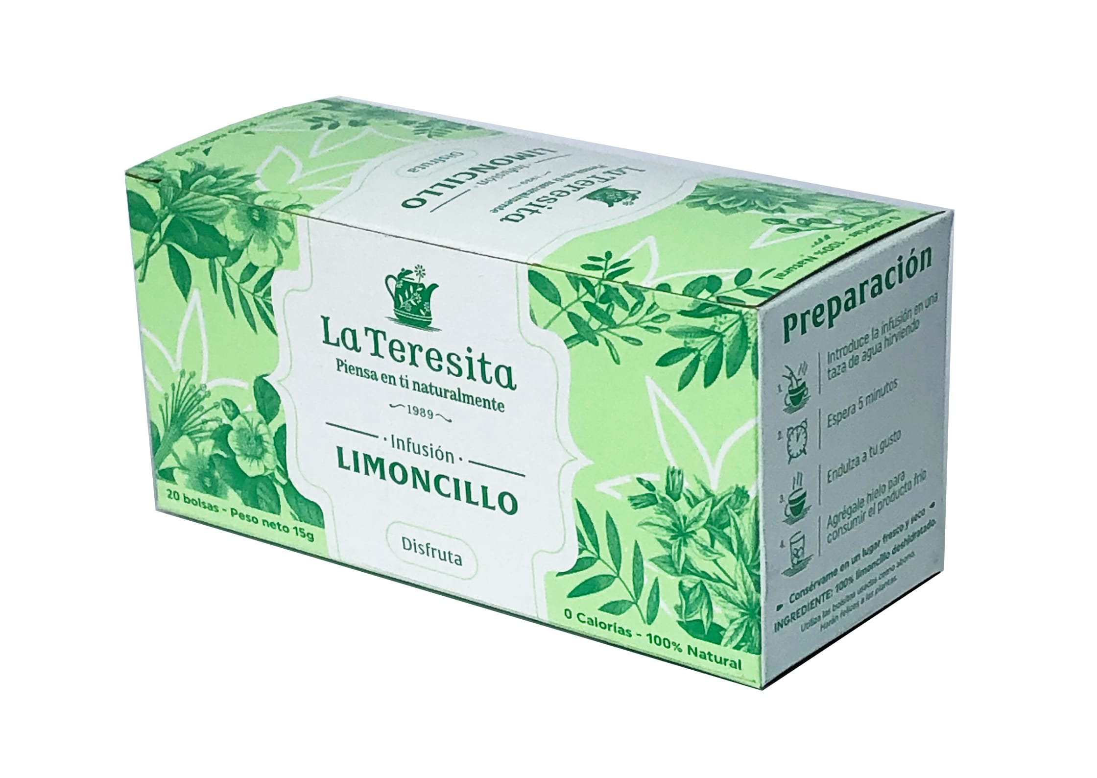 images Aromática La Teresita Limoncillo X20 - Imagen 1