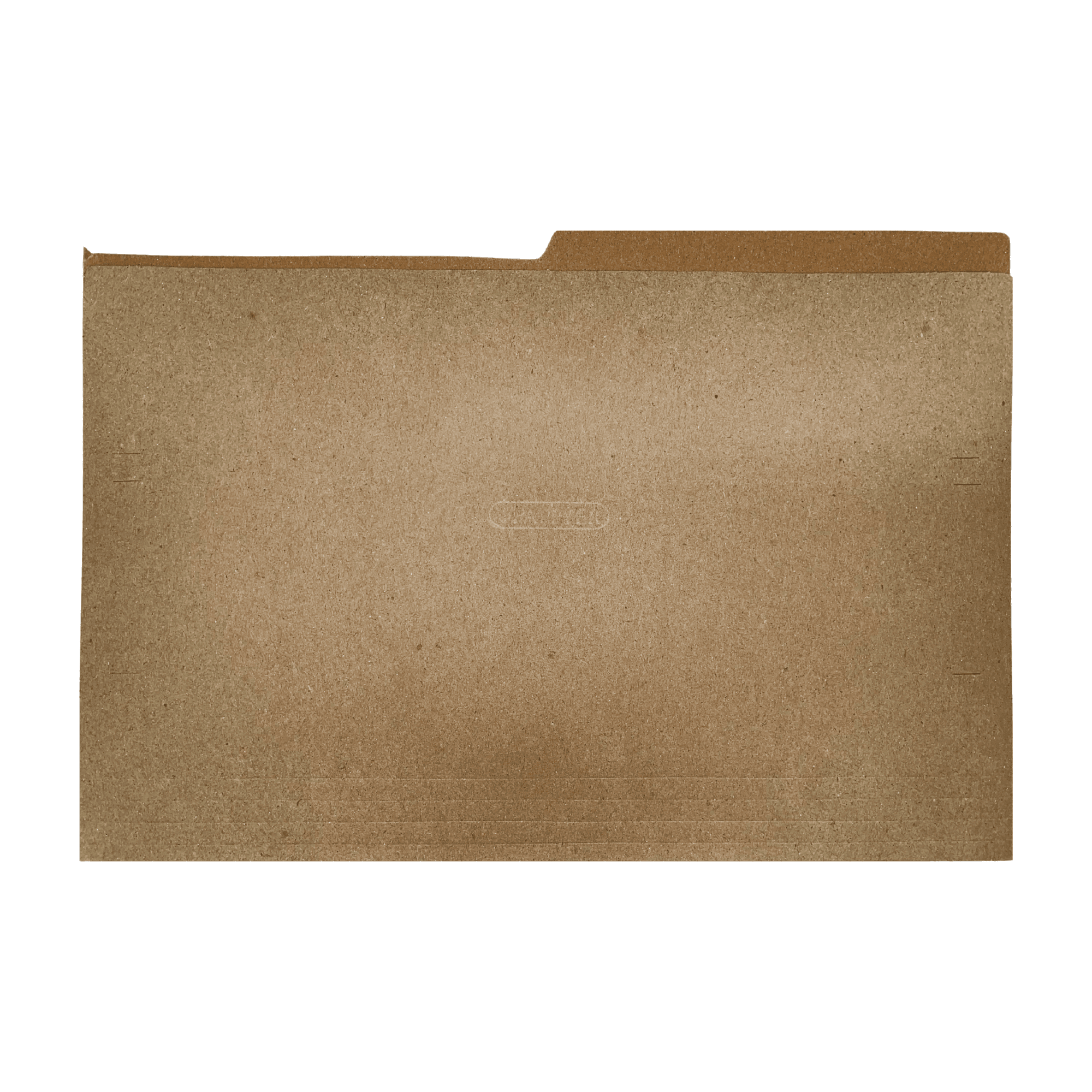 Folder Yute Oficio Horizontal Café x Unidad Fabrifolder