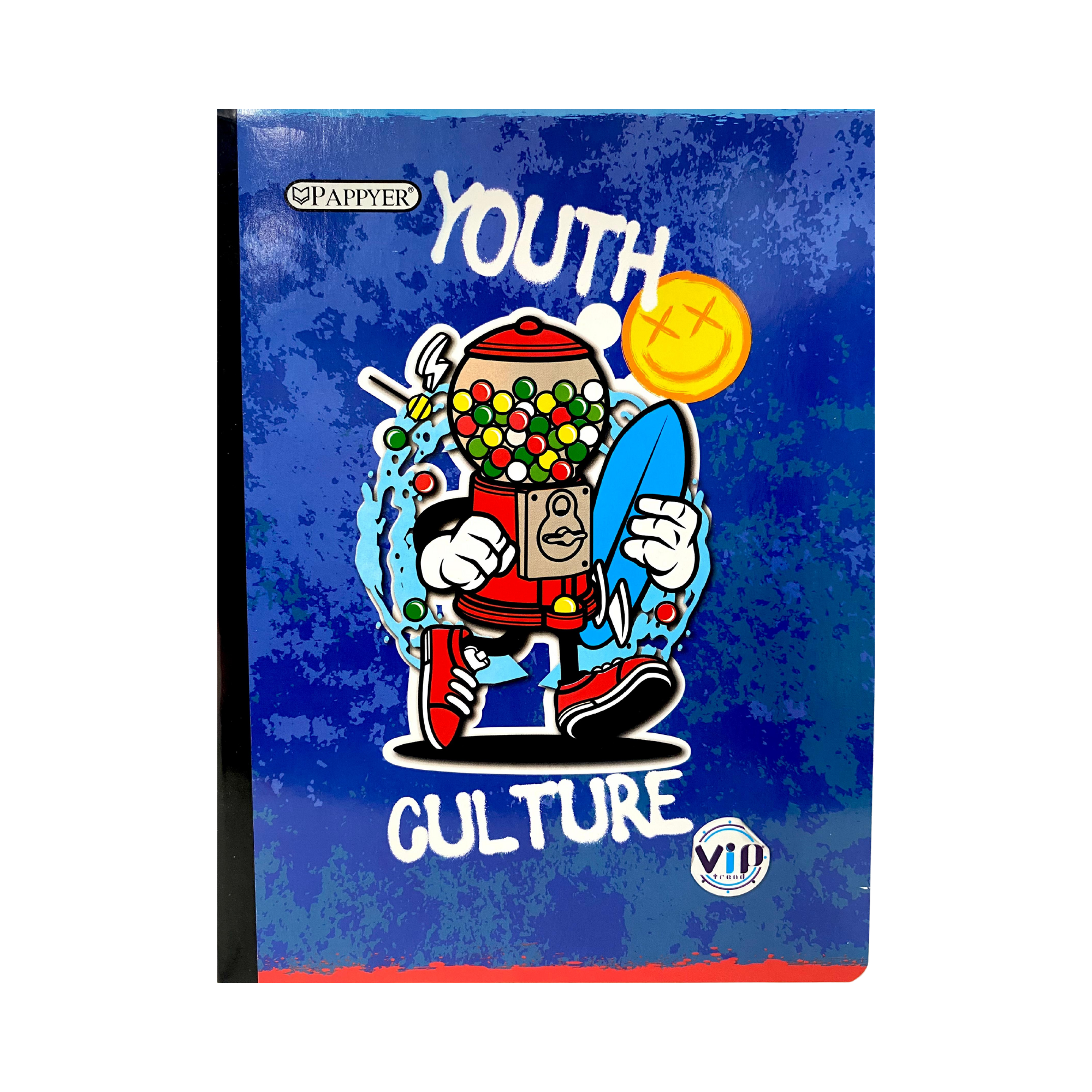 Cuaderno Cosido Pappyer 100H Cuadriculado 