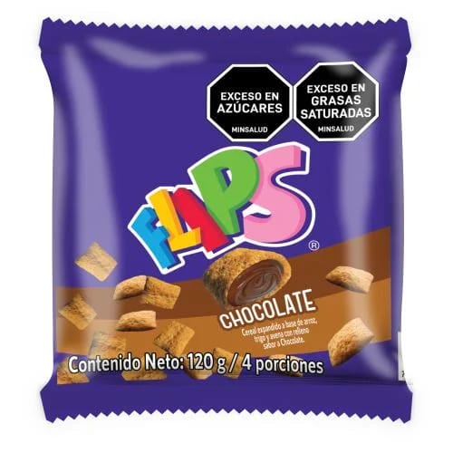 Cereal Flips chocolate 120gr