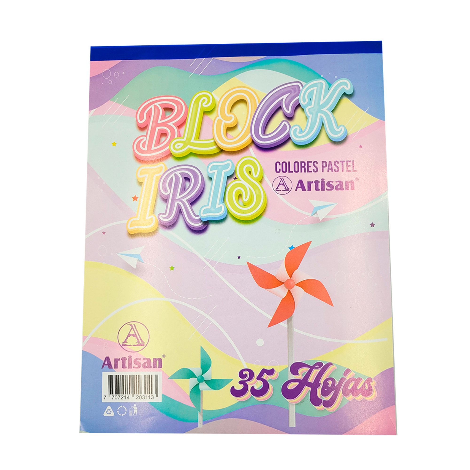 Block Iris Artisan Pastel 35H Carta