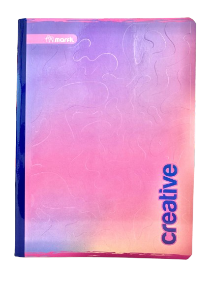 Cuaderno Cosido Marfil 100H Grande Línea rayada