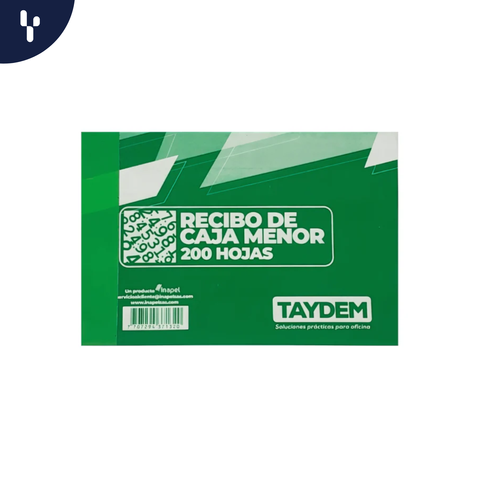 Recibo de Caja Menor Taydem 200Hojas 
