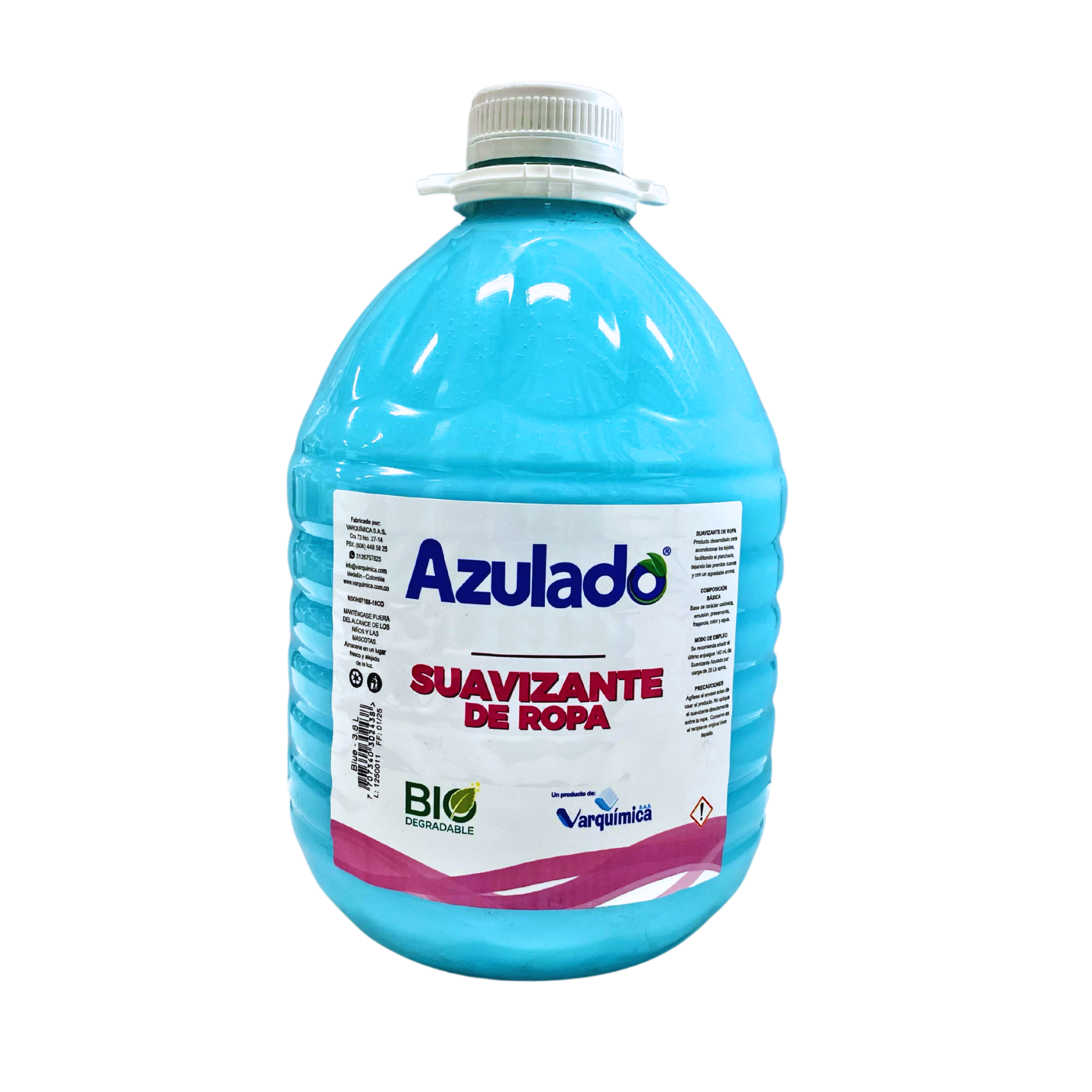 Suavizante Azulado Ropa Blue X3800