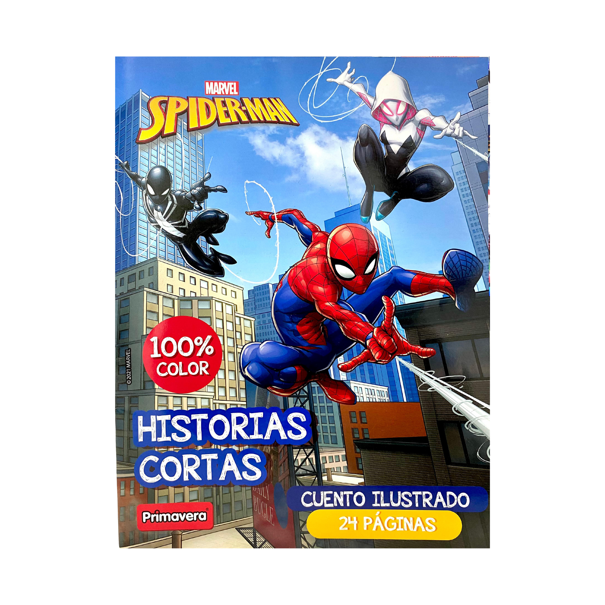 Cuento Ilustrado Primavera Marvel Spider-Man