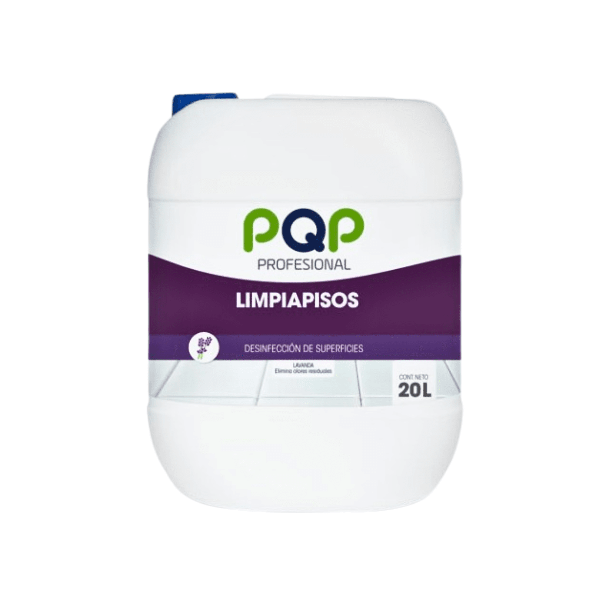 Limpia Piso PQP 20 Litros Desinfectante Lavanda