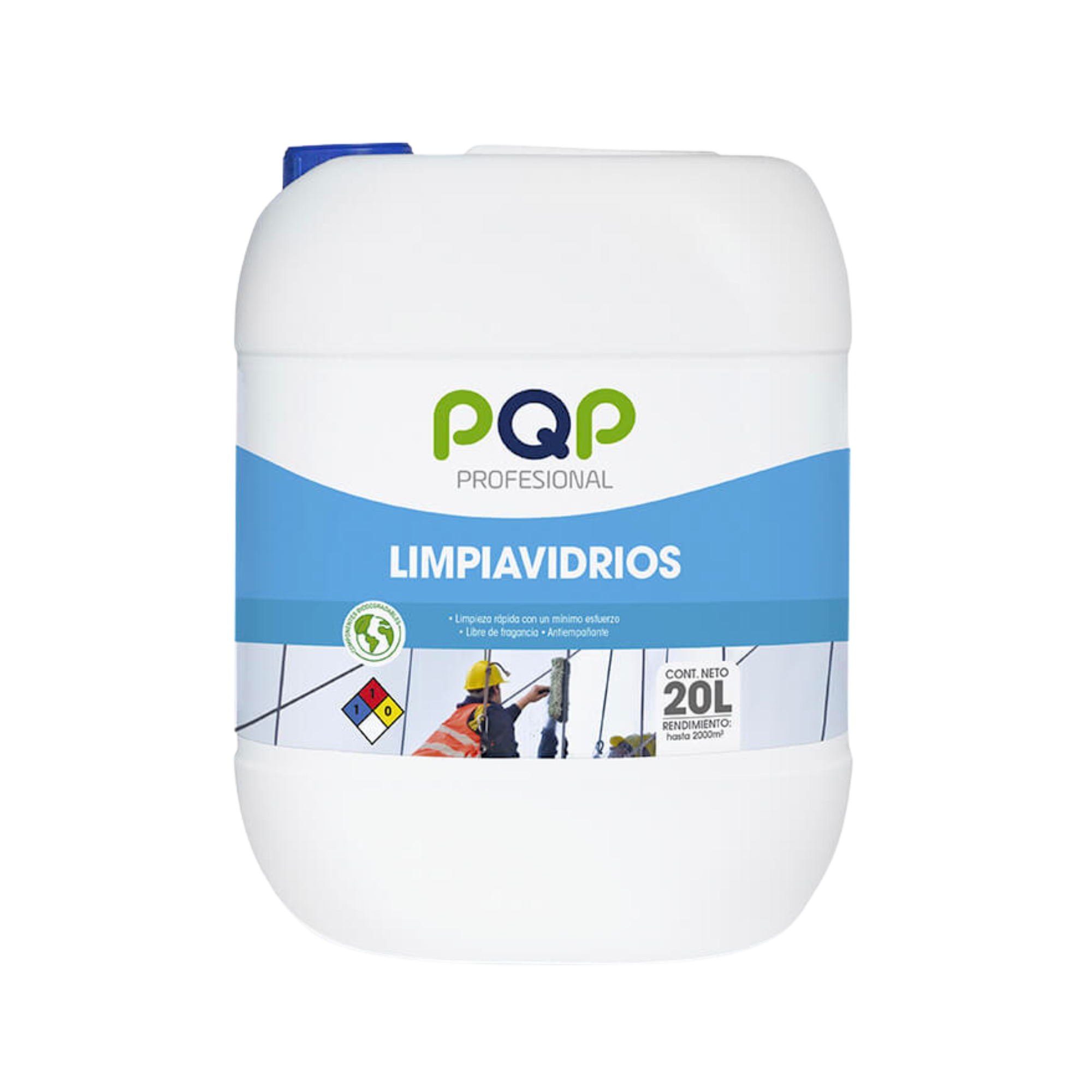 Limpia Vidrios PQP X20Lt 