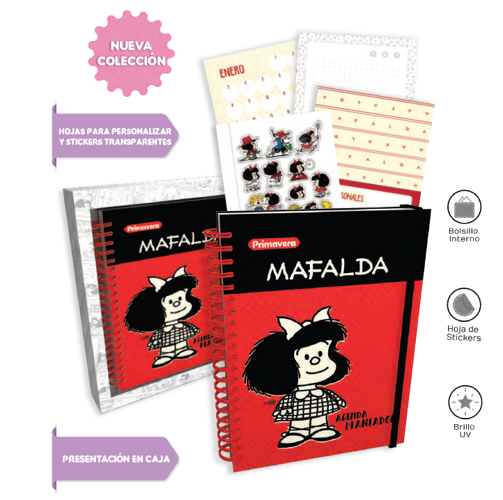 Agenda Planeador Mafalda