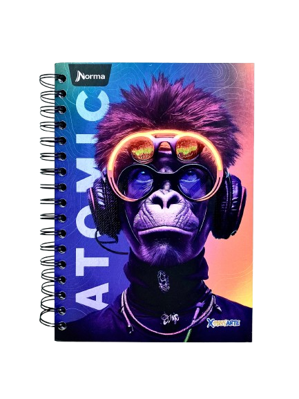 images Cuaderno Argollado X-presarte Mediano Mixto Masculino 175H 7 Materias - Imagen 1