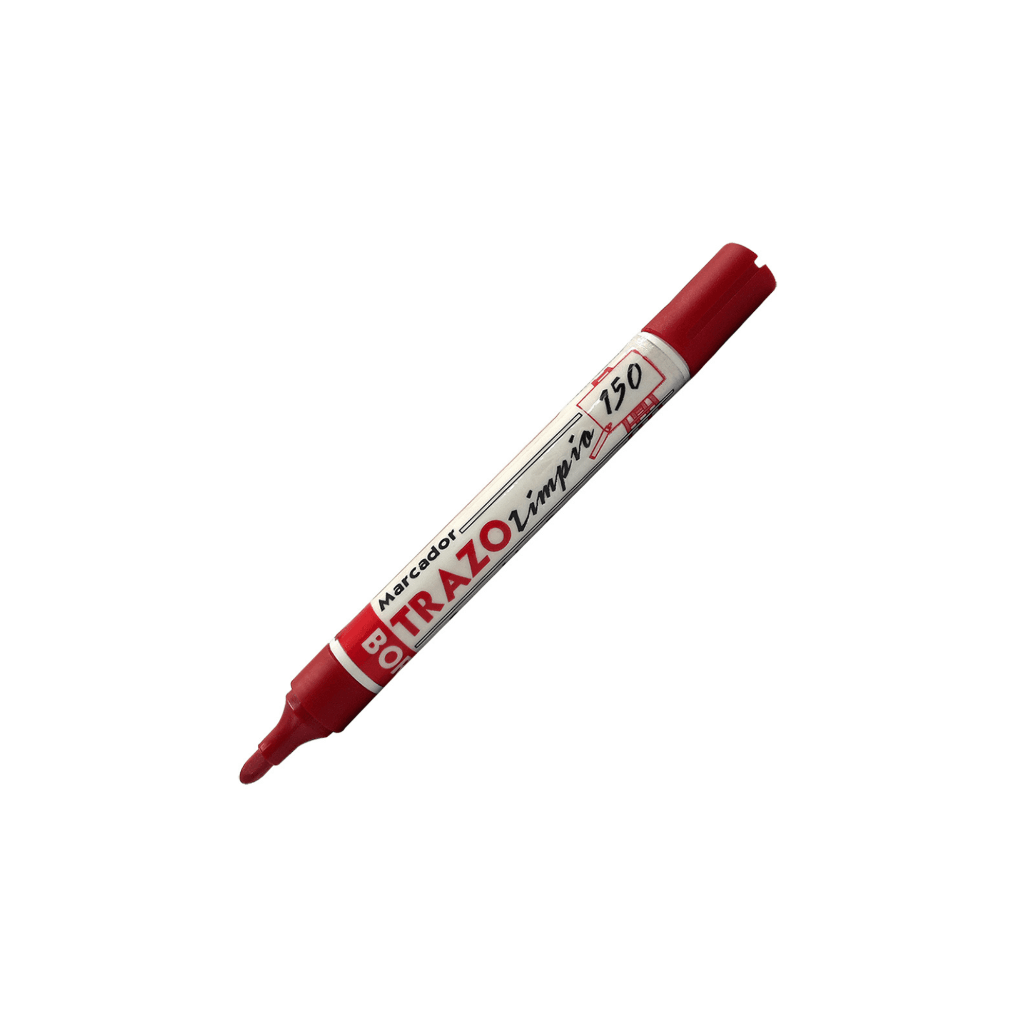images Marcador Trazo borrable recargable rojo - Imagen 1