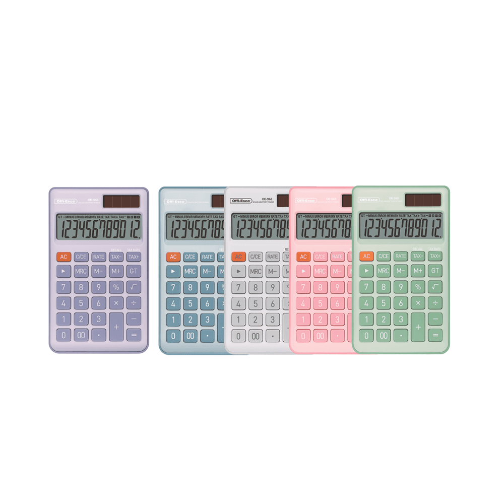Calculadora 12 dígitos OE-965 P160 Offi-Esco