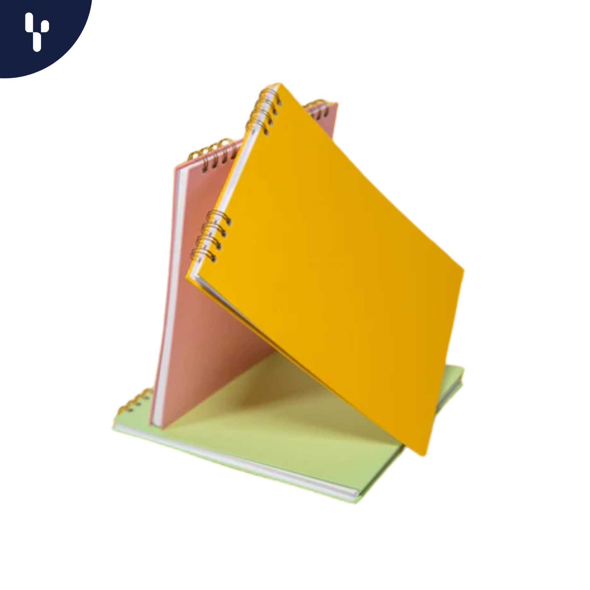 Cuaderno Opalina Formas Futuro 1/2 Carta  Colores Planos Surtidos 