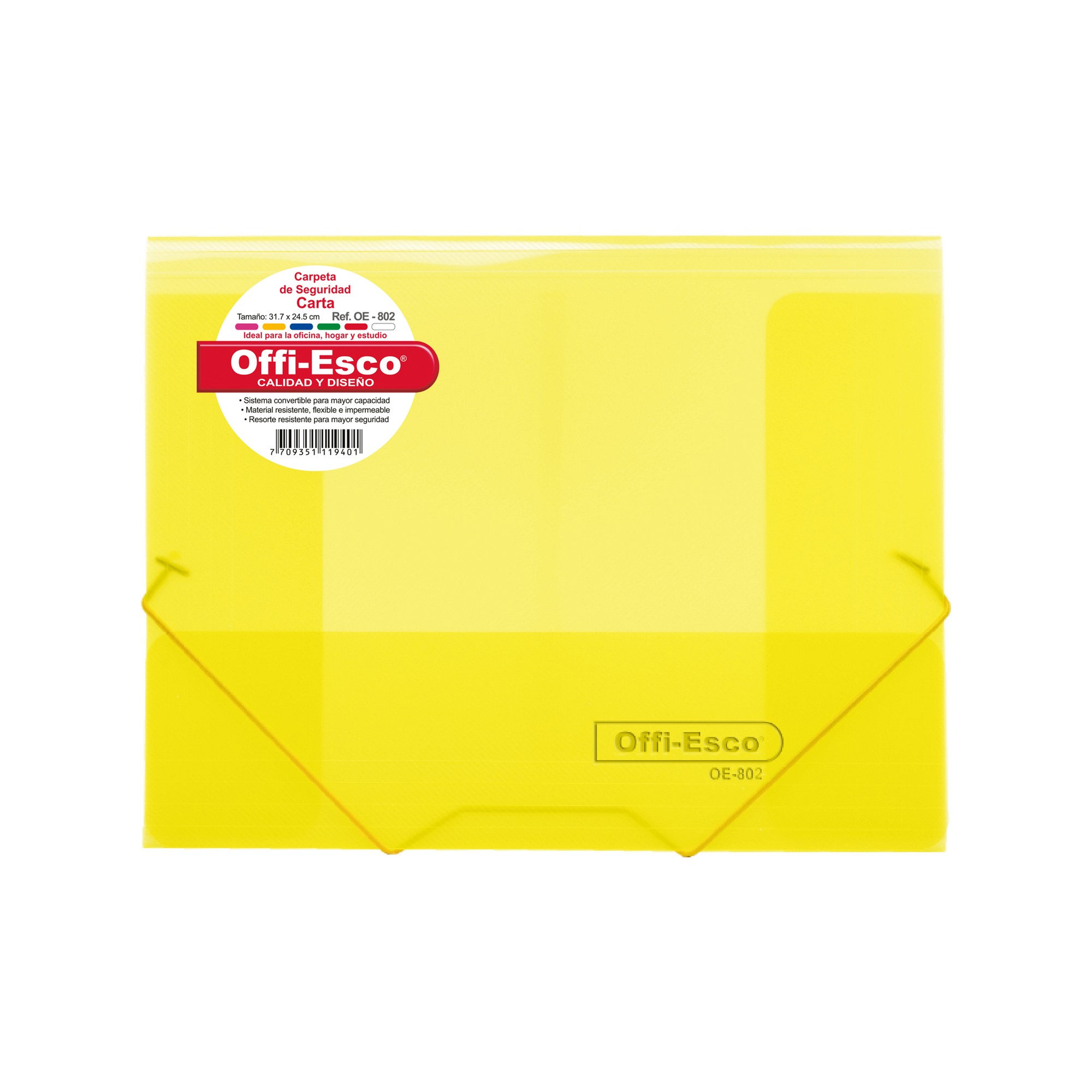 Carpeta de Seguridad Offi-Esco Tamaño Carta