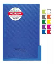 Carpeta oficio gancho legajador plástico OE809 x unidad Offi-Esco