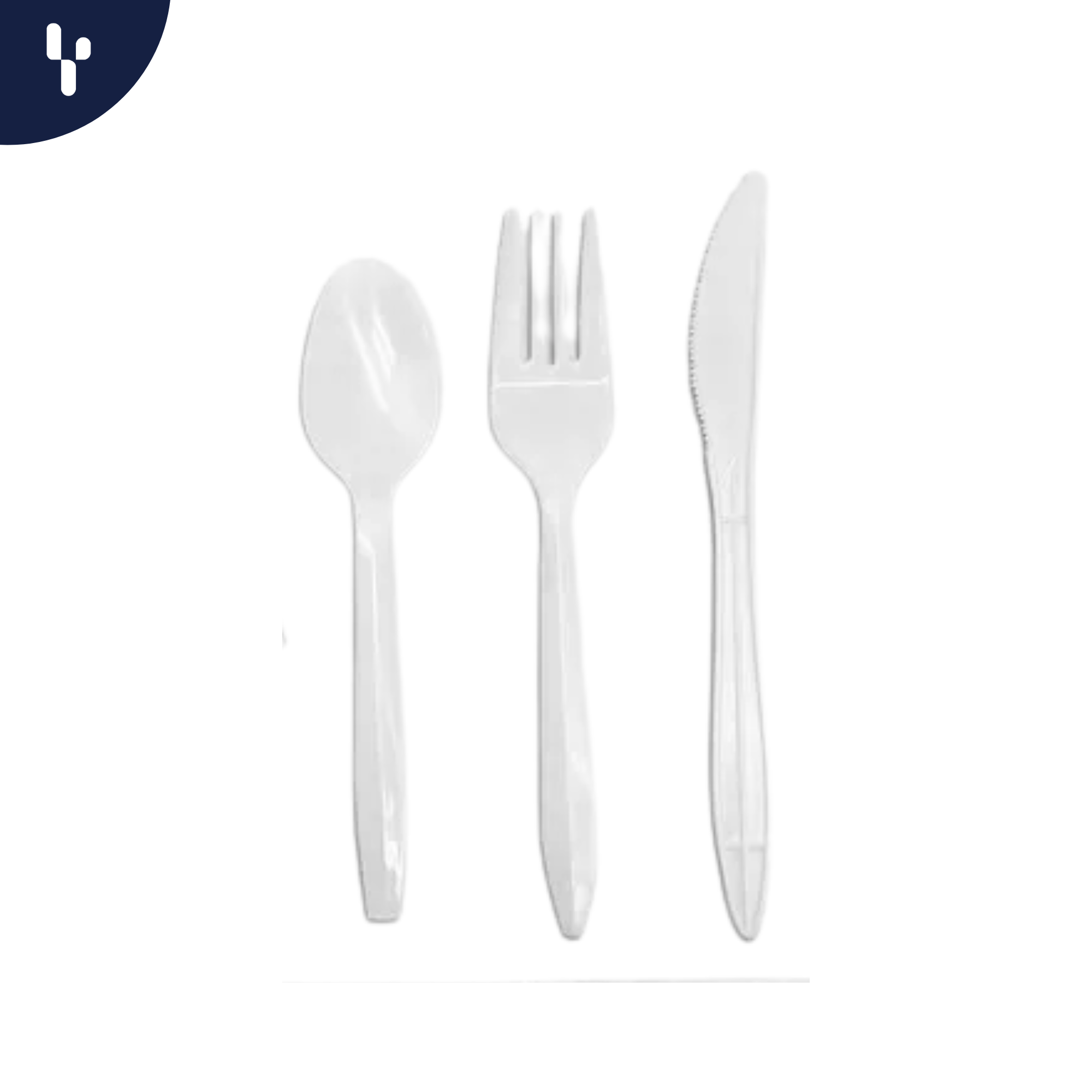 Cubierto de Plástico Juego de Cuchara - Tenedor - Tenedor Kit Desechables
