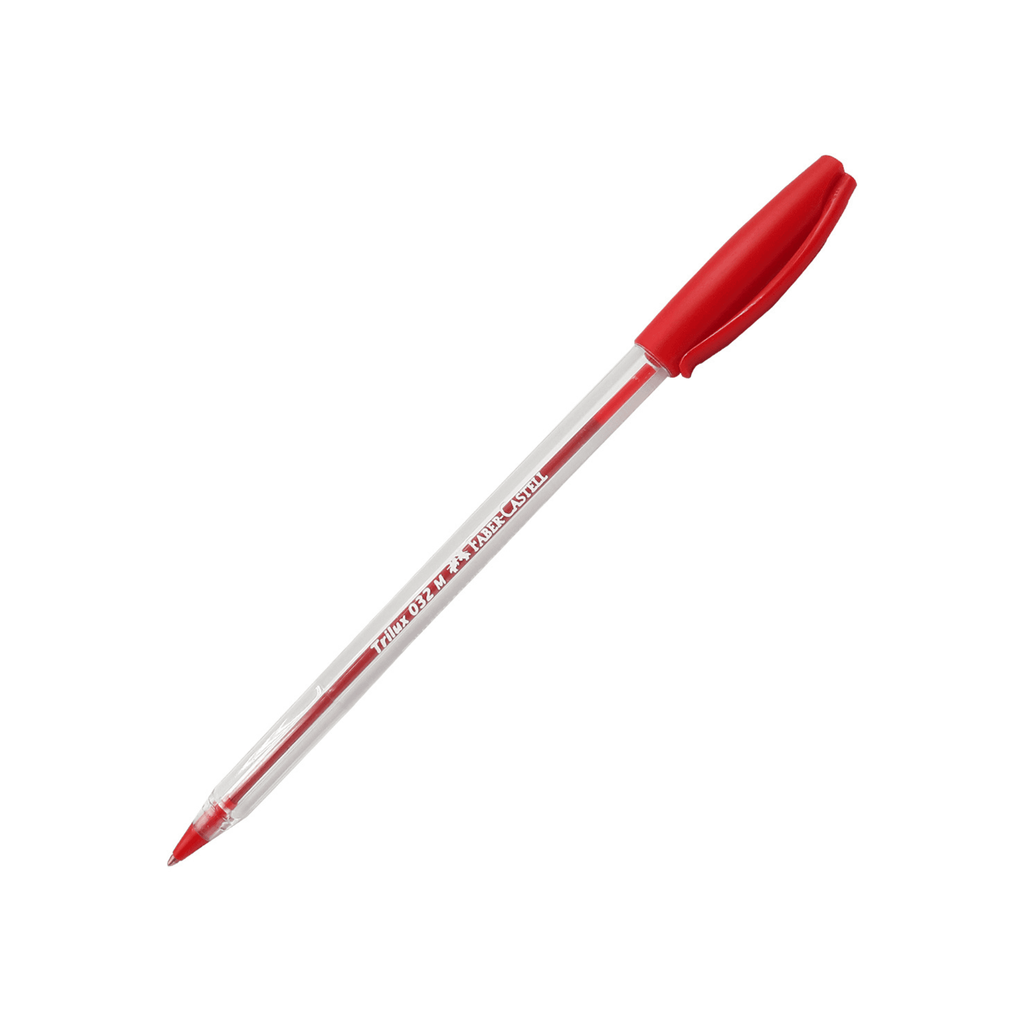 Bolígrafo Faber Castell Rojo 032 lux