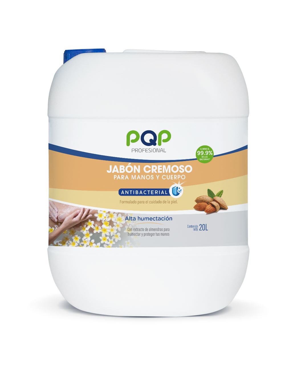 images Jabón Liquido PQP 20 litros Para Manos Y Cuerpo - Imagen 1