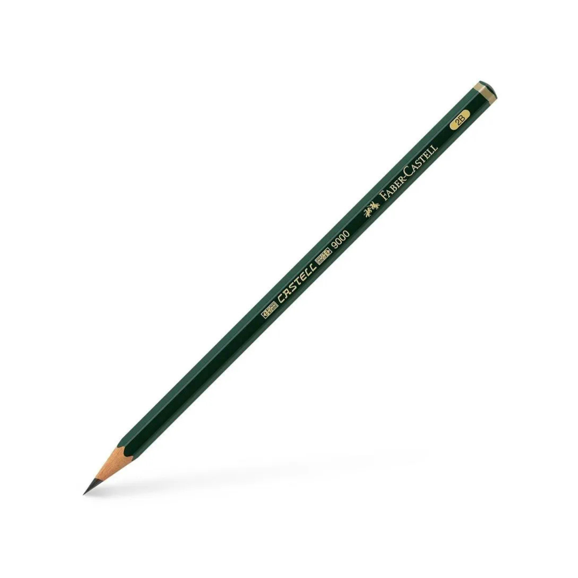 Lápiz de dibujo Faber Castell 9000 2B 