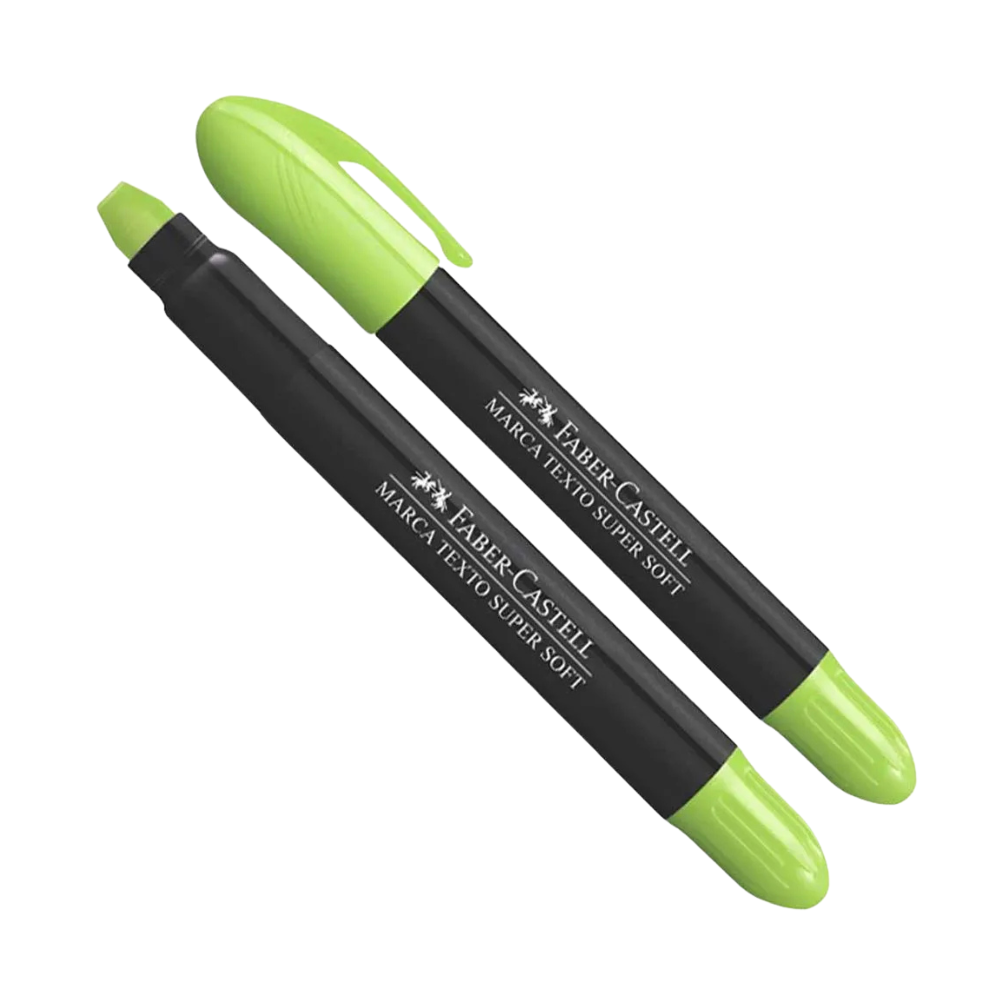 Resaltador Faber Castell Gel Verde SuperSoft