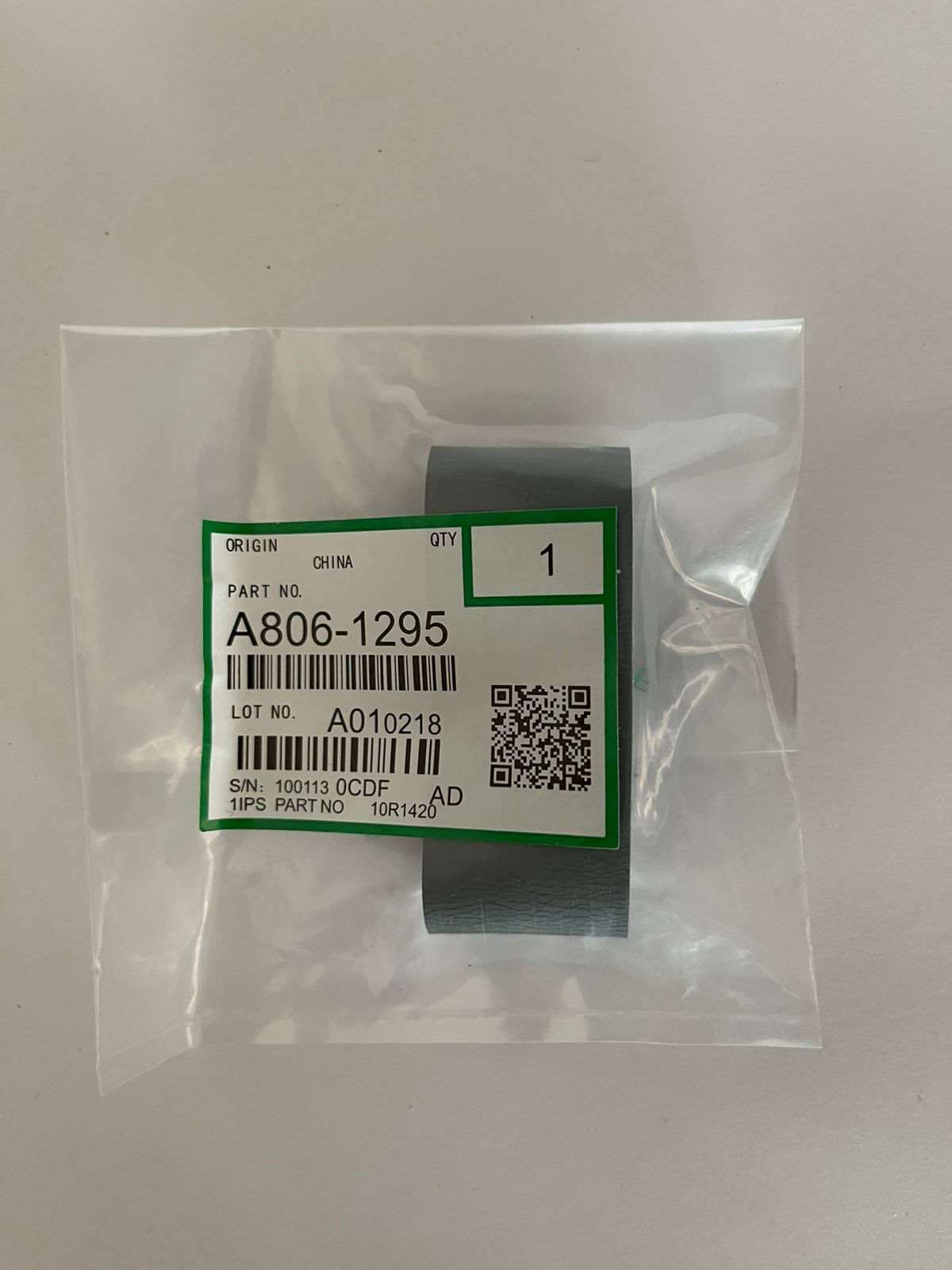Banda Ricoh A806-1295 (A8061295) Correa de alimentación de papel alimentador de documentos/MP 4001/4002/5000/5001/5002/ 2510/2851/3350/3351/AF 1060/2060/2075 ADF TYU Genérico                     